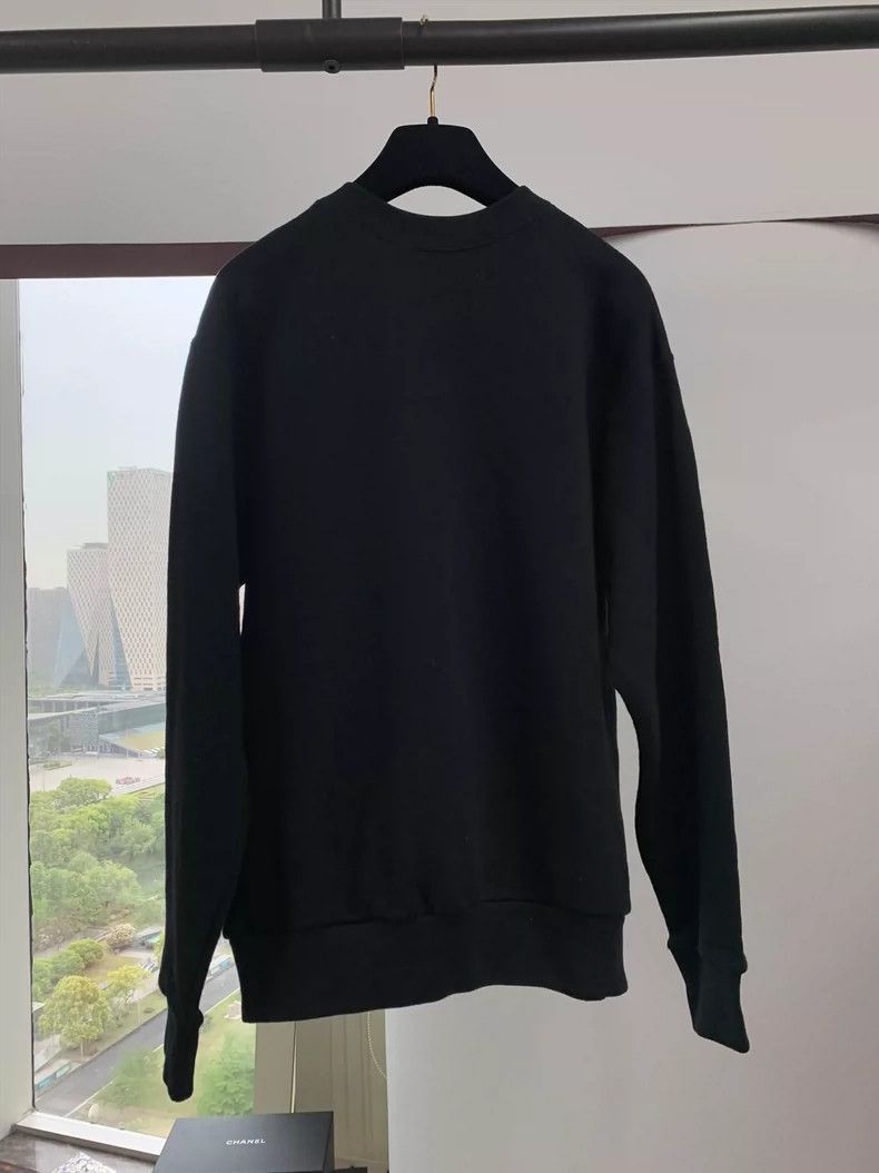 Gucci Gucci Black sequin stud bead logo sweatshirt Size US XS / EU 42 / 0 - 3 Thumbnail