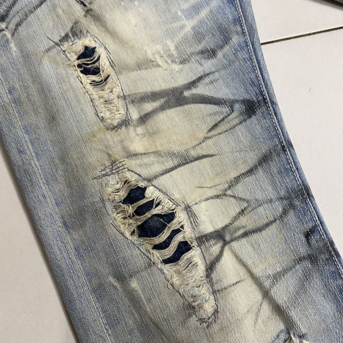 Japanese Brand × semanticdesign Semantic Design Punk style distressed denim Size US 30 / EU 46 - 20 Thumbnail