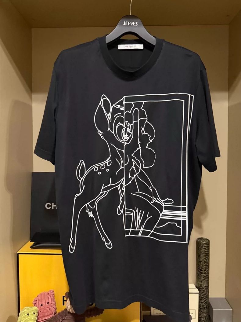Givenchy Givenchy Deer T 2506-Nextarrow Size US S / EU 44-46 / 1 - 1 Thumbnail