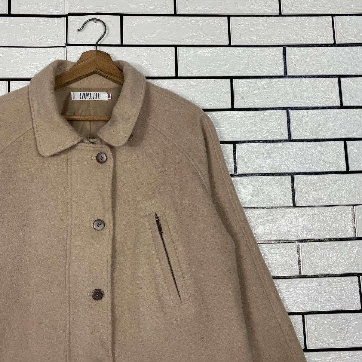 Issey Miyake 📌Vintage Long Jacket Wool Simple Life Japan Made Size US M / EU 48-50 / 2 - 7 Thumbnail