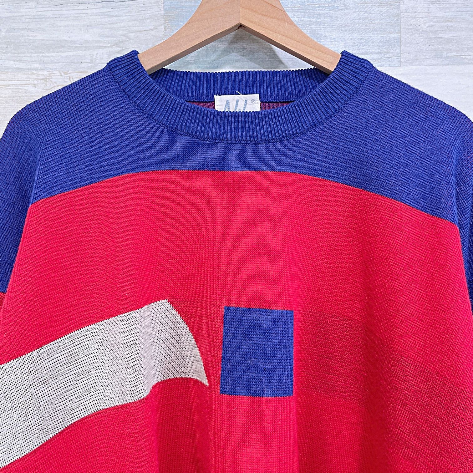 Flying Coffin NILS Vintage 90s Wool Ski Lodge Sweater Mens XL Size US XL / EU 56 / 4 - 2 Thumbnail