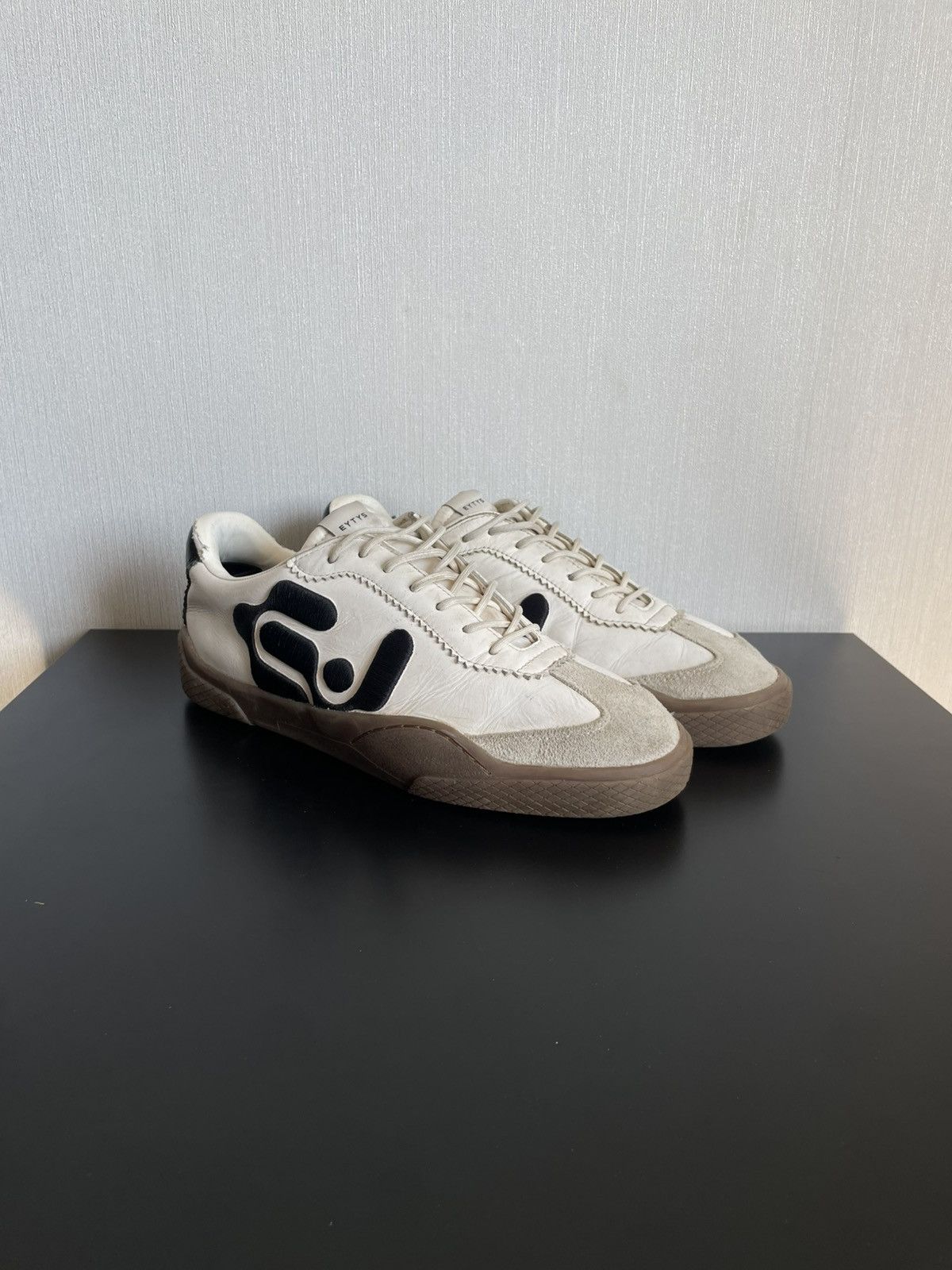 Eytys Eytys Santos Skate Shoes Sneakers Leather White Y2k Size US 10.5 / EU 43-44 - 1 Thumbnail
