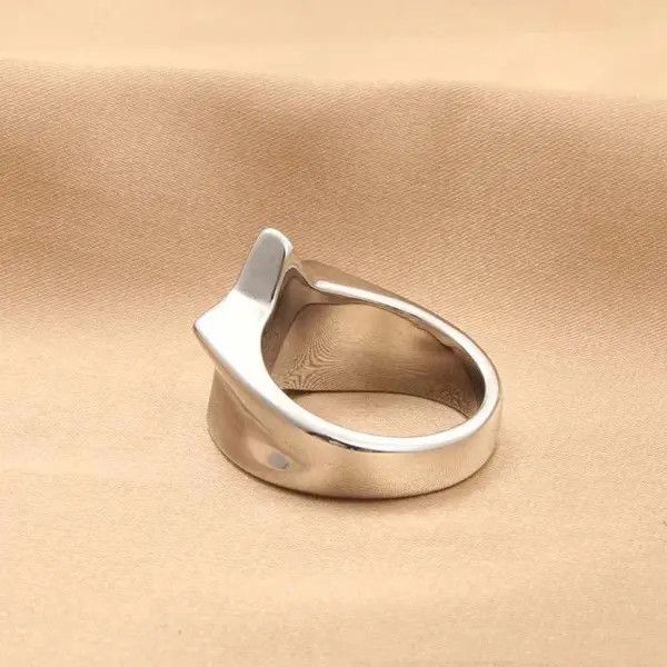 Jewelry Ibuki Simple Five-pointed Star Ring ( Size 7 to 12 ) Size ONE SIZE - 2 Thumbnail