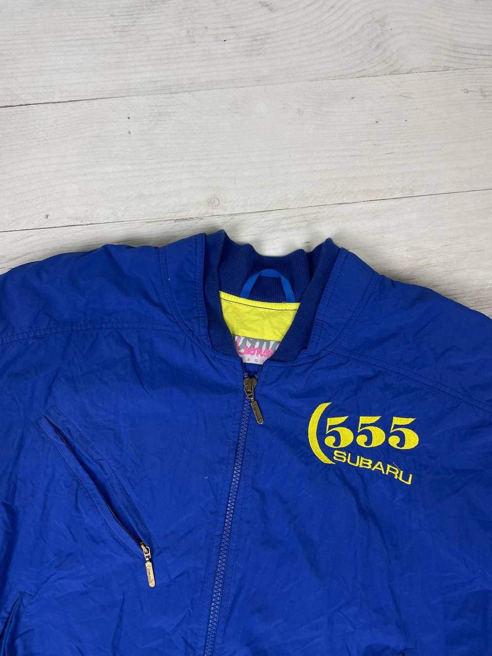 Vintage Subaru 555 World Rally Team Bomber Jacket