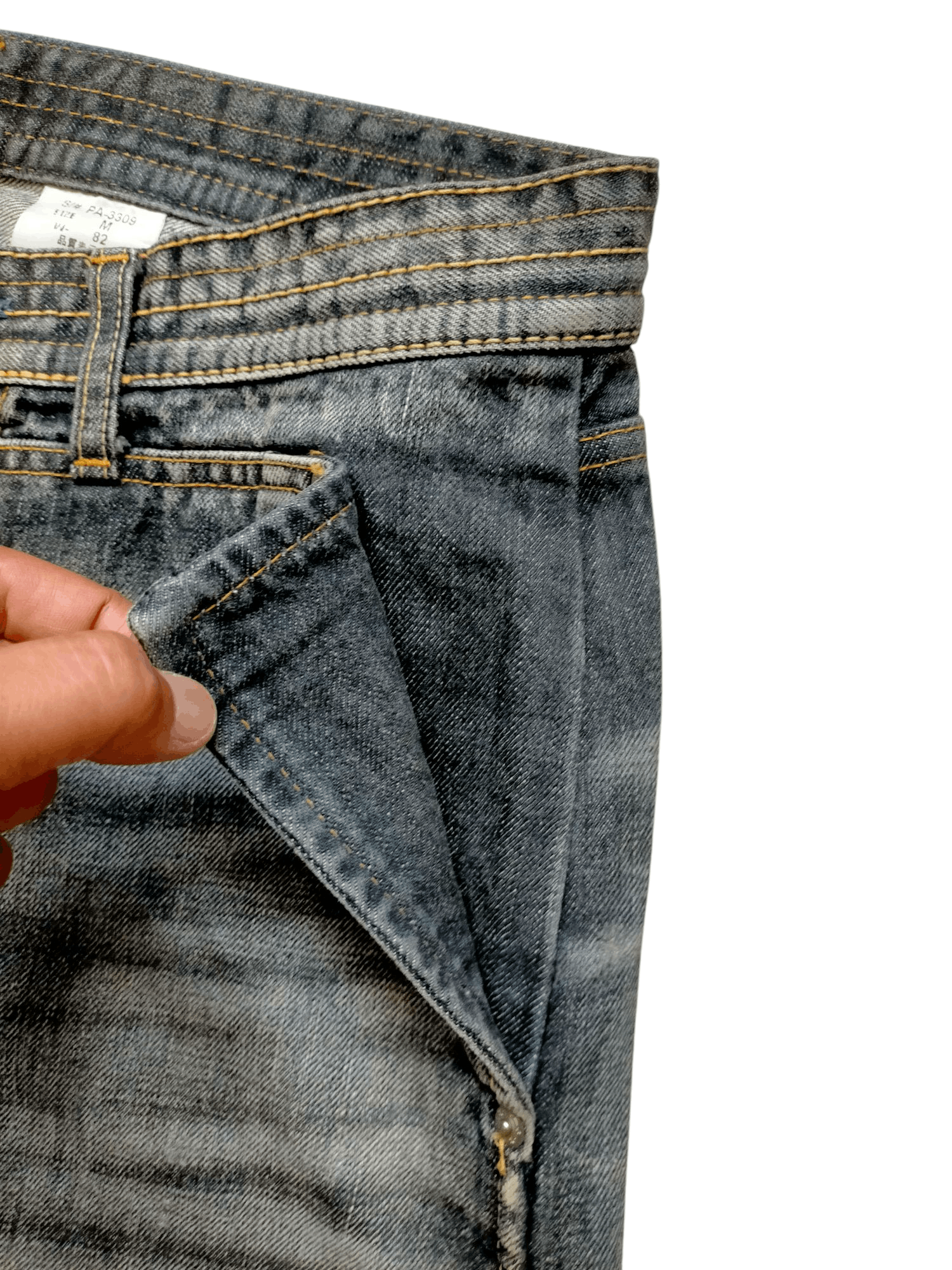 If Six Was Nine × Japanese Brand Made in japan Cream united inc.Rare in-out Selvedge Denim Size US 32 / EU 48 - 9 Thumbnail