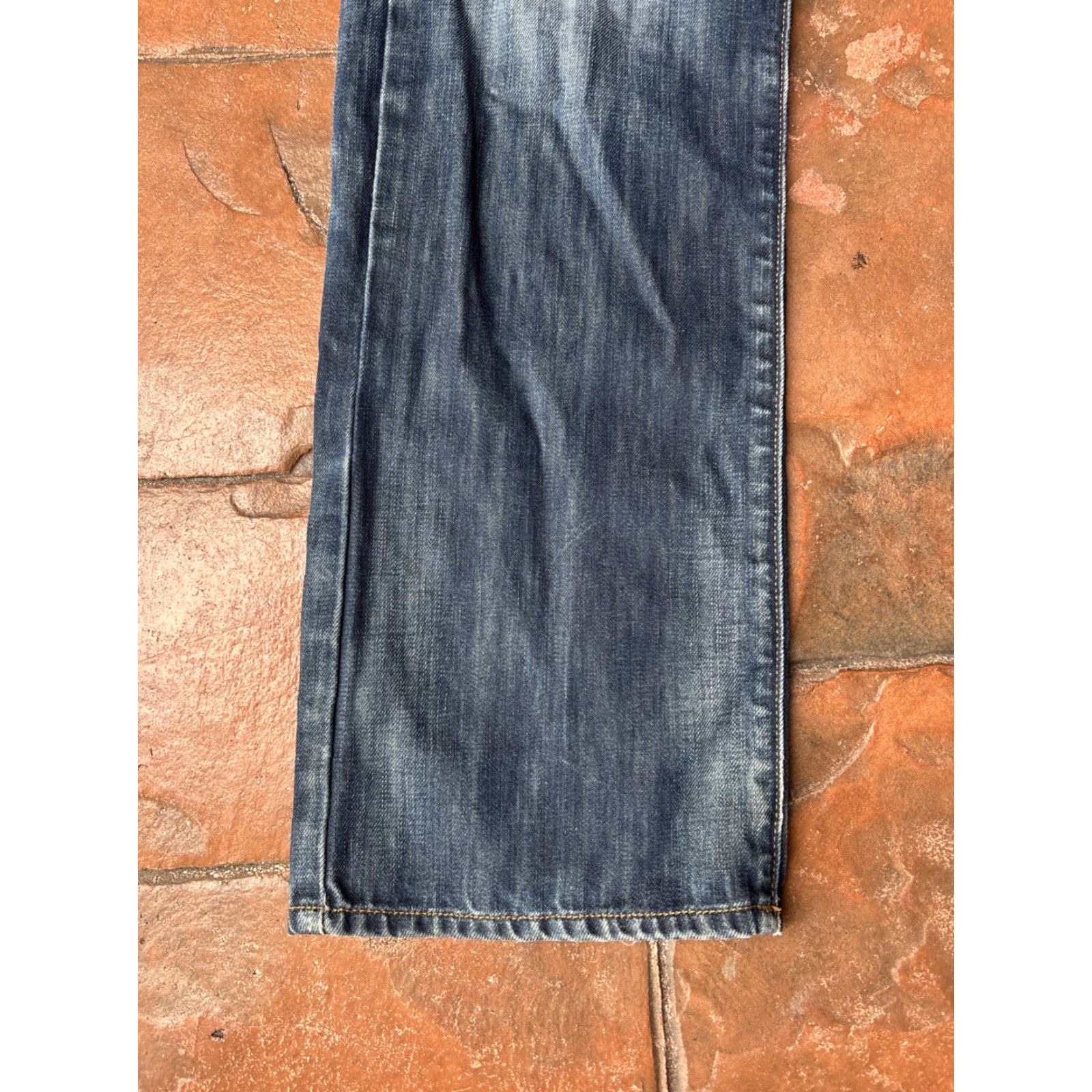 Hugo Boss Boss Orange Hugo Boss Denim Jeans Regular Fit Distressed 31x32 Jeans Men’s 31 32 Denim Distressed Button Logo Casual Straight Mid Rise | Mens Size US 31 - 7 Thumbnail