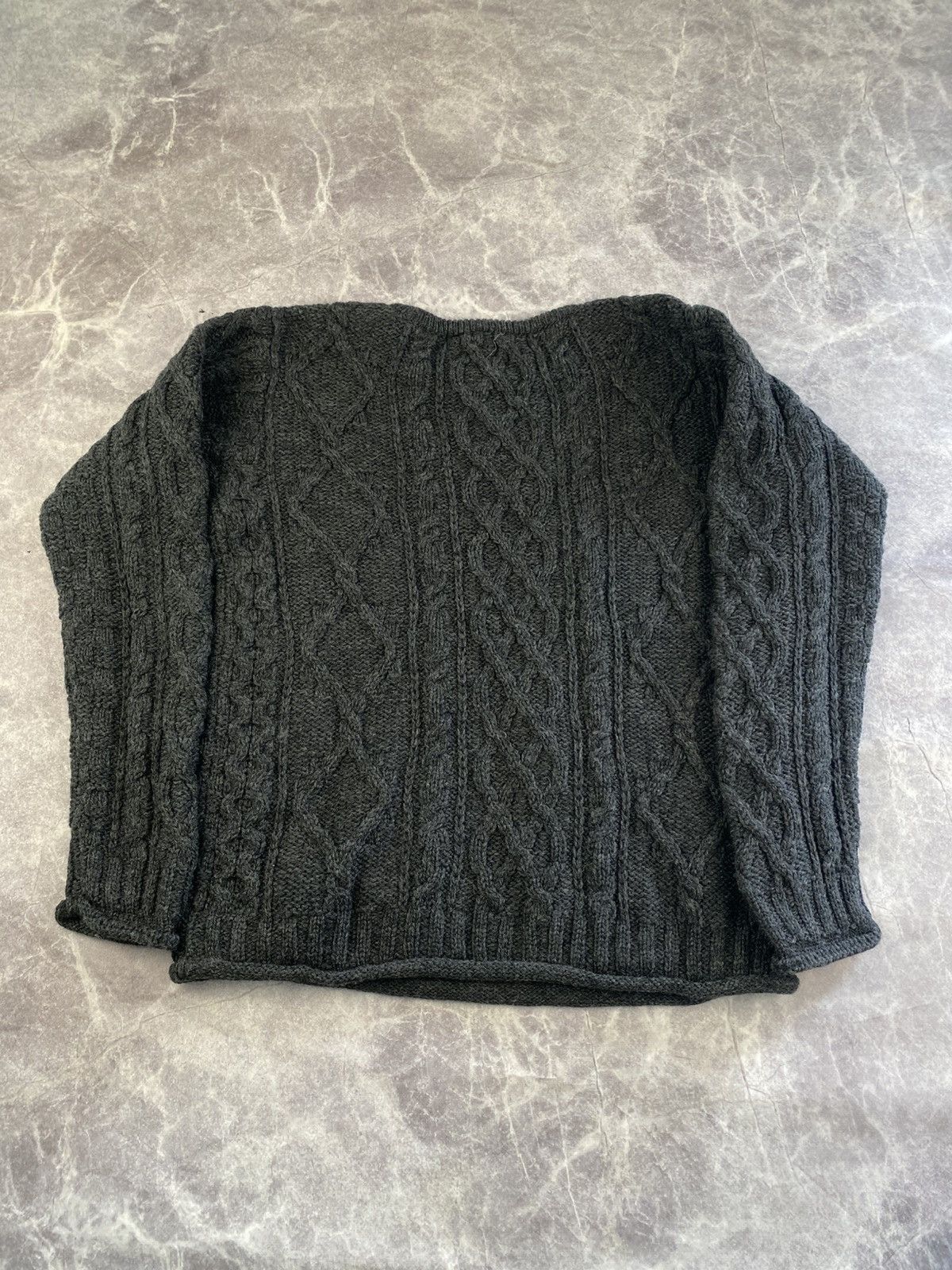 Other Inis crafts merino wool cable knit chunky sweater size: M Size M / US 6-8 / IT 42-44 - 4 Thumbnail