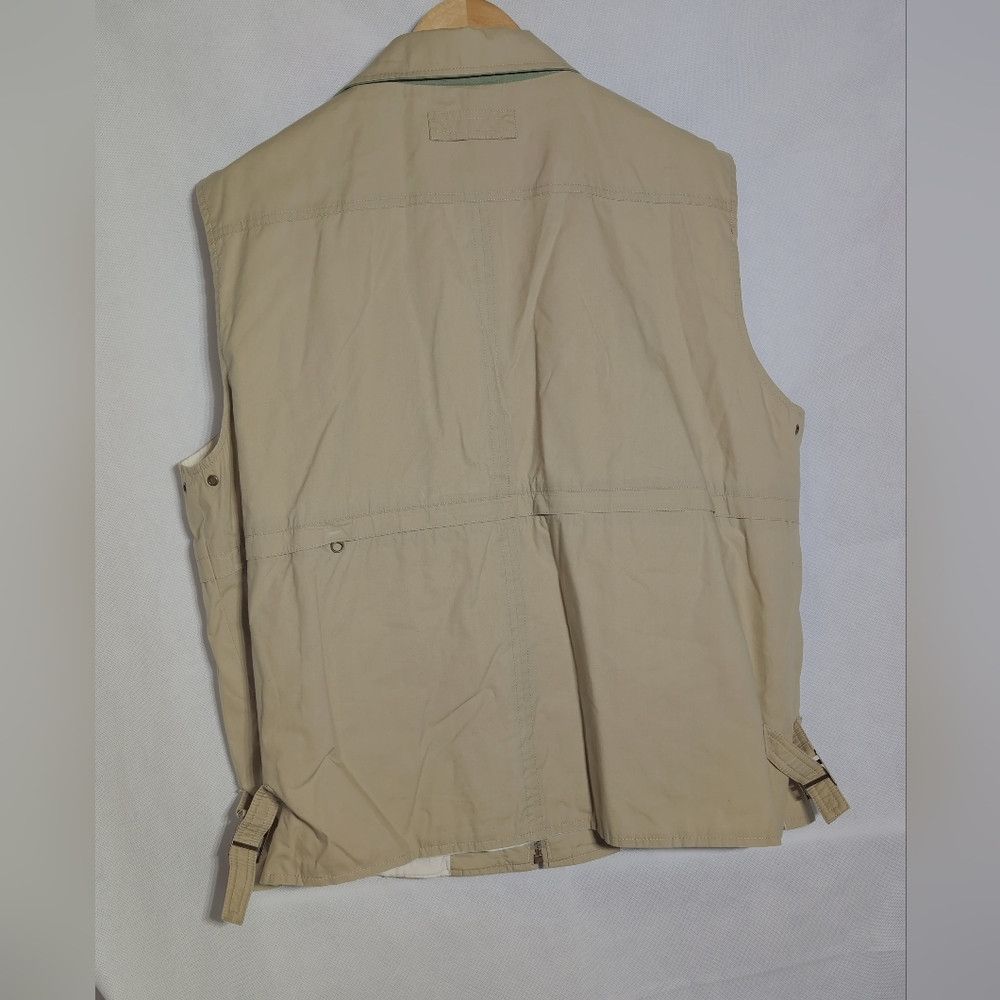 Eddie Bauer Vintage Black Tag Eddie Bauer Men's Beige Utility Vest Size US L / EU 52-54 / 3 - 3 Thumbnail