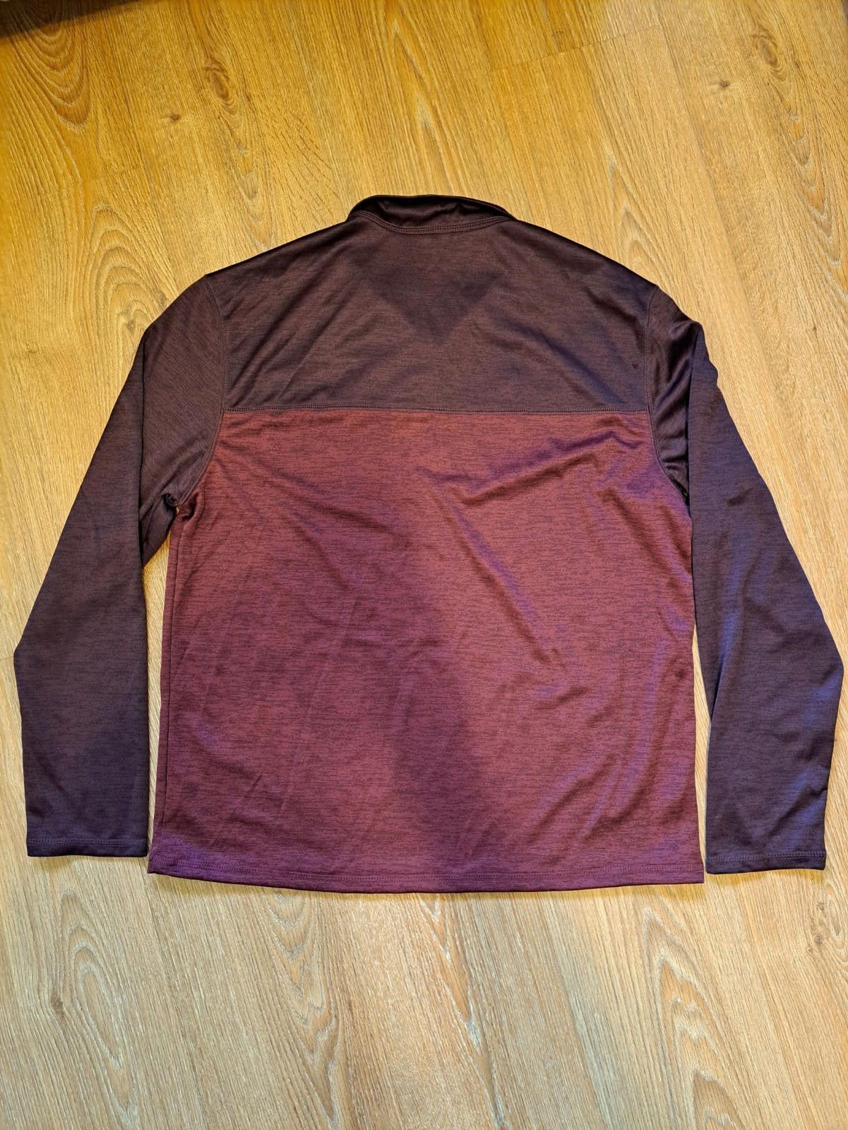 Van Heusen NEW Van Heusen Pullover Sweater Mens Medium Red Quarter Zip Size US M / EU 48-50 / 2 - 6 Thumbnail