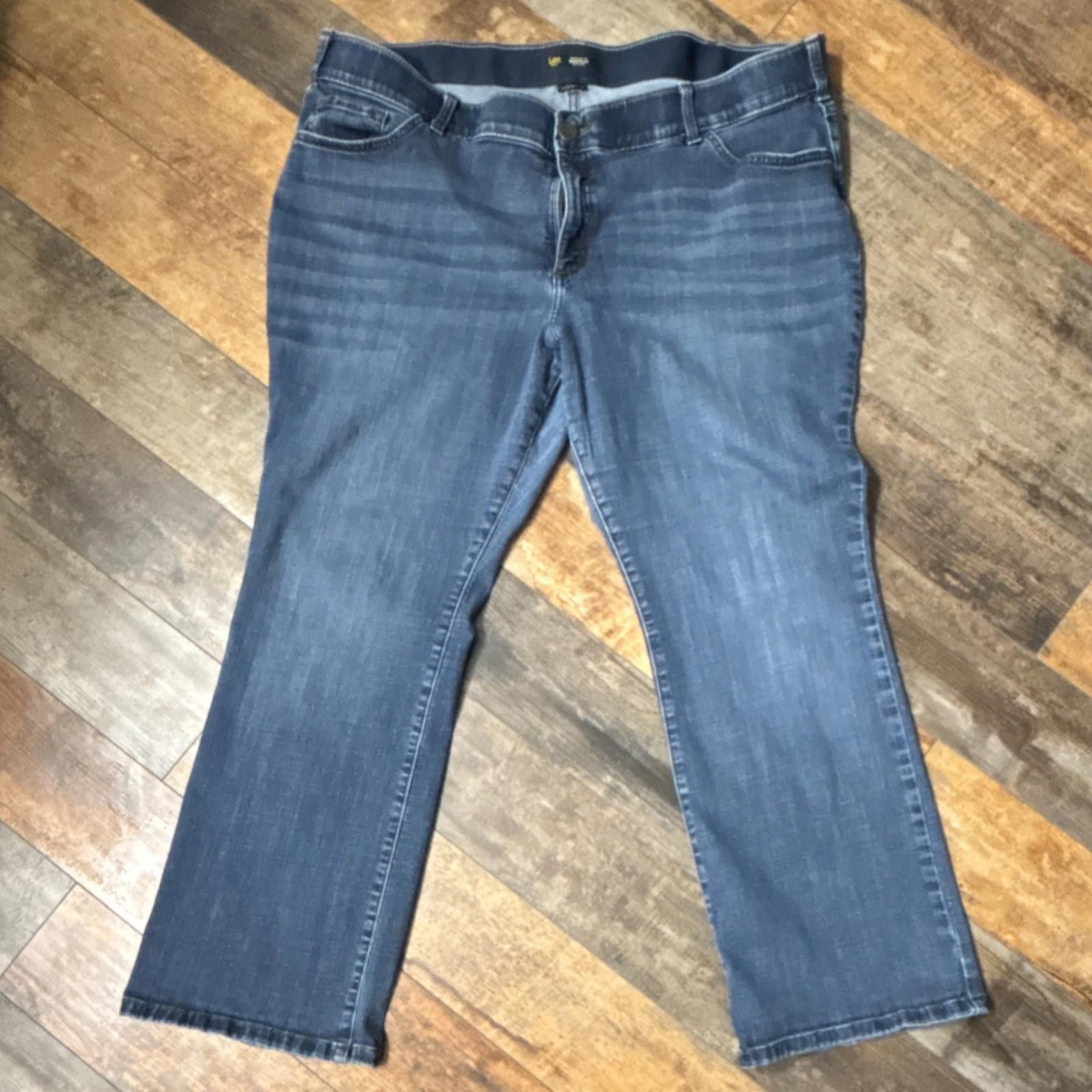 Lee Lee Bootcut Mid Rise Flex Motion Jeans Stretch Women's 22W Size 42" / US 20 - 1 Thumbnail