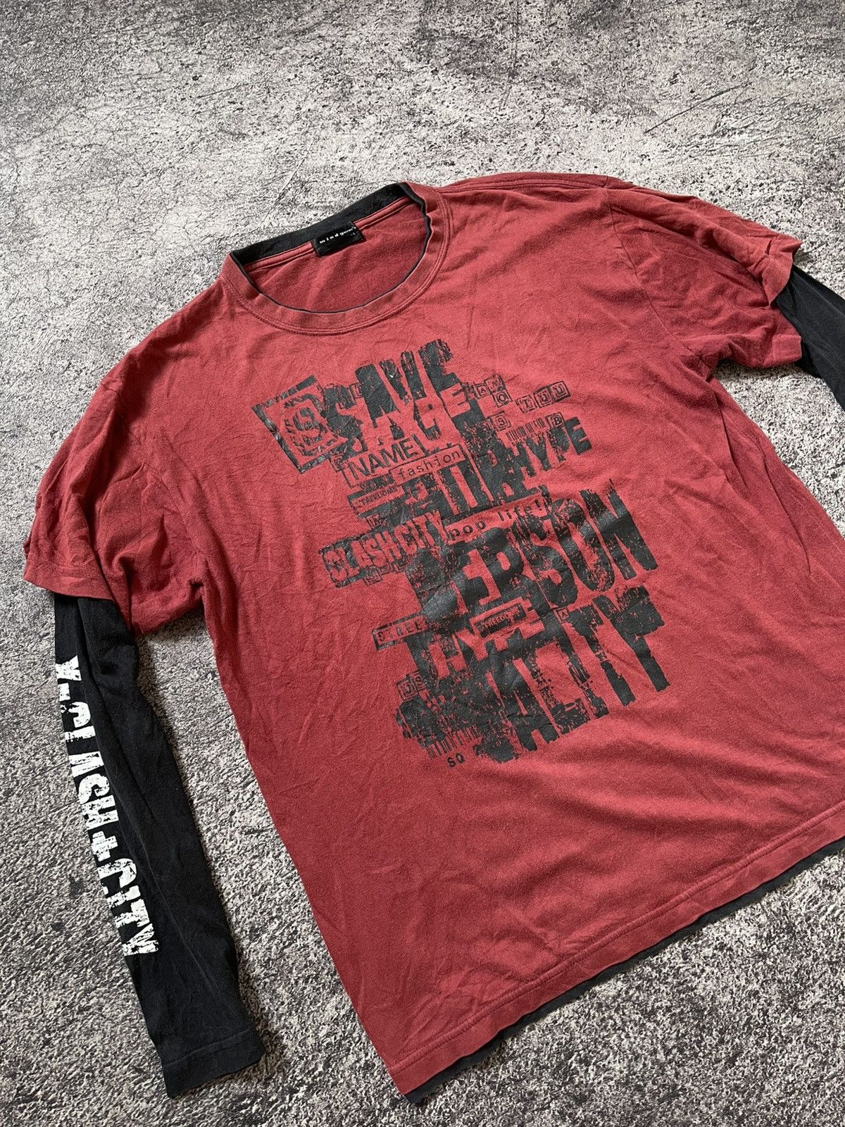 Japanese Brand Y2K Midd Games 2 Layer ifsixwasnine long sleeve Size US L / EU 52-54 / 3 - 1 Thumbnail