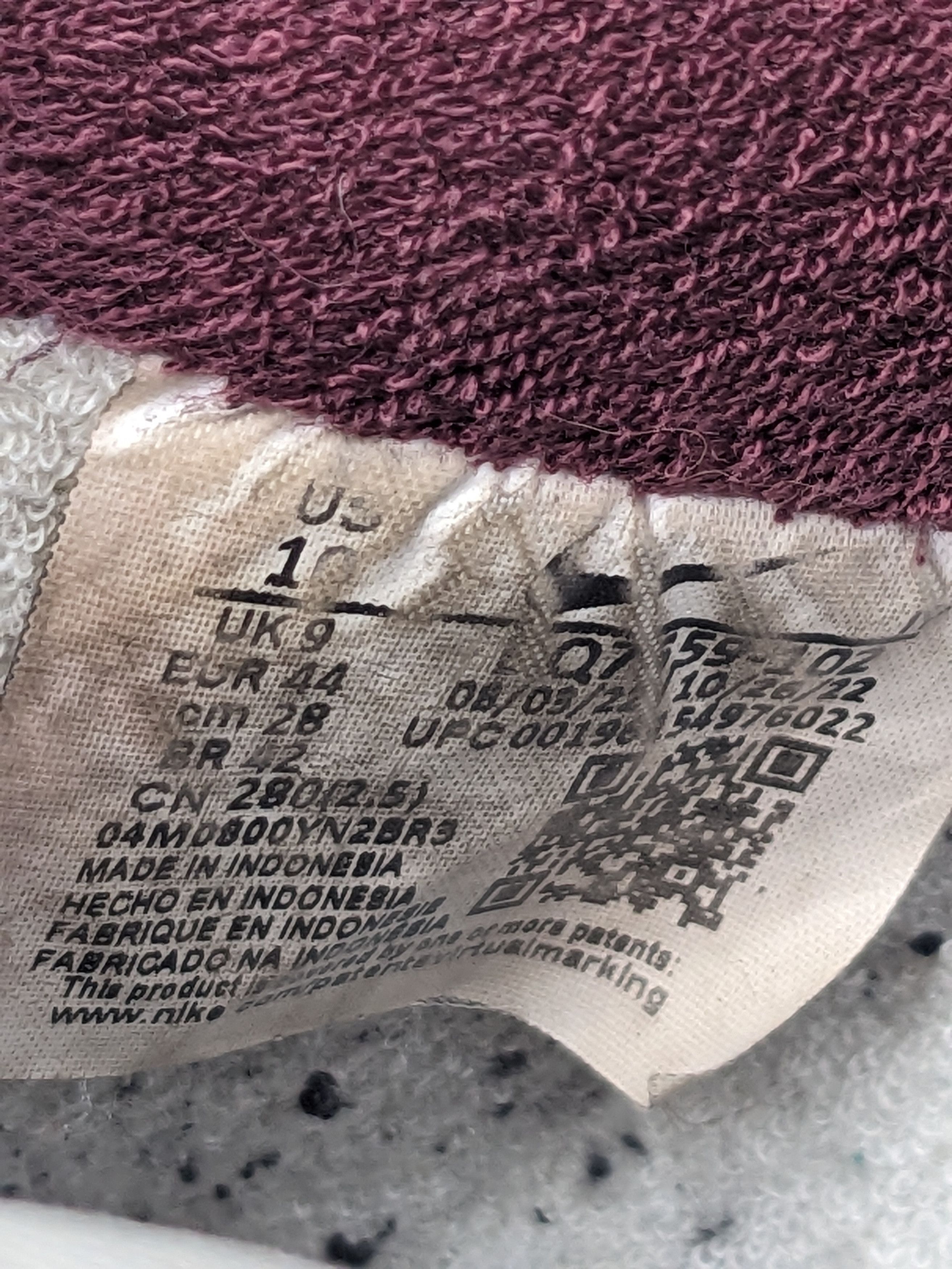 Designer × Nike Nike Air Force 1 Sneaker Men's 10 Low College DQ7659-102 Size US 10 / EU 43 - 6 Thumbnail