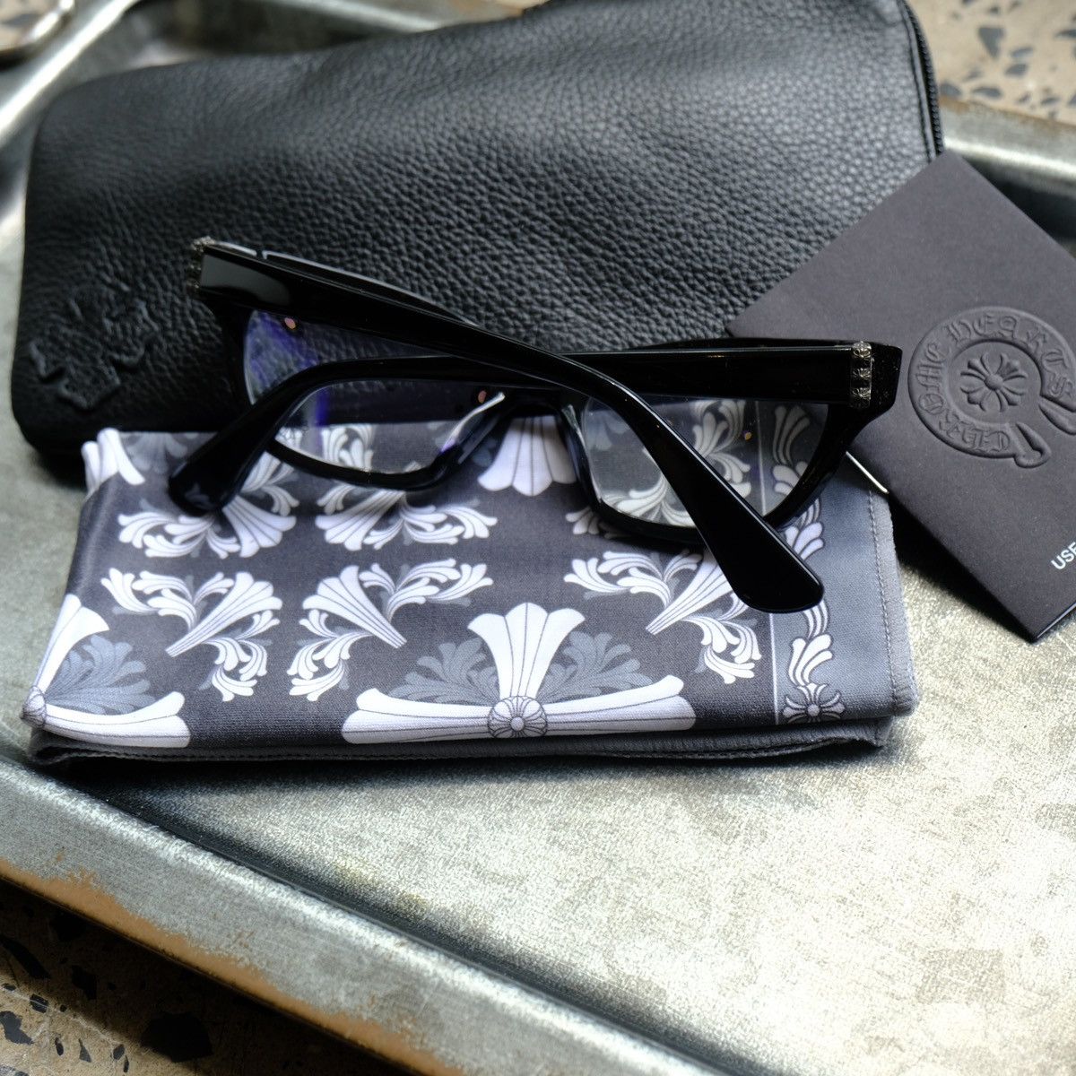 Chrome Hearts + CHROME HEARTS VA JAY JAY GLASSES + Size ONE SIZE - 10 Thumbnail