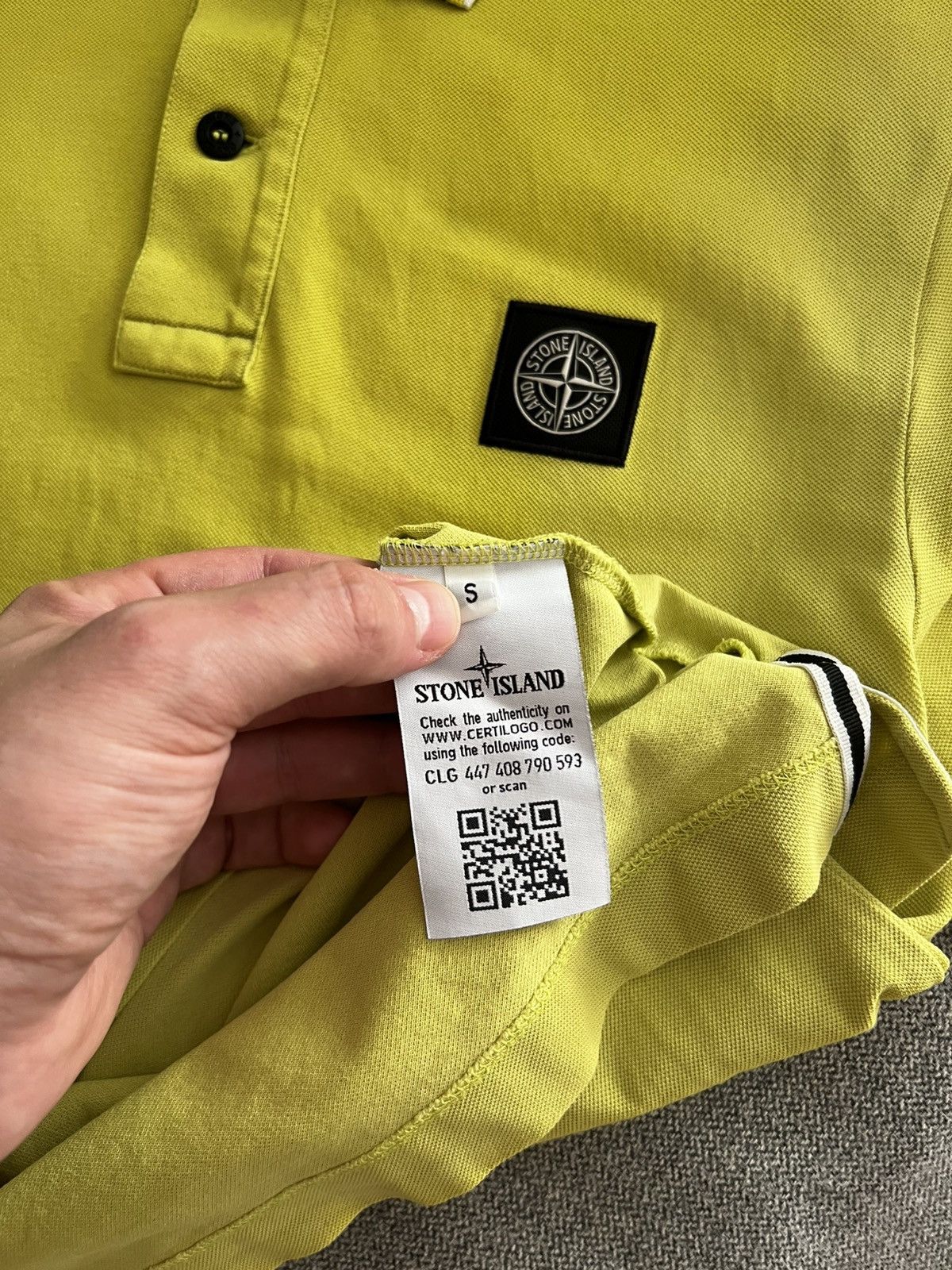 Stone Island STONE ISLAND POLO SHIRT Size US S / EU 44-46 / 1 - 9 Thumbnail