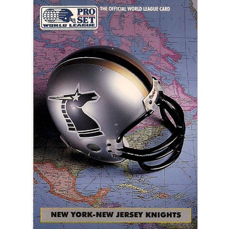 NFL × Starter NEW York Knights Jersey 90s T-shirt L WLAF Nfl Europe vtg Size US L / EU 52-54 / 3 - 9 Thumbnail
