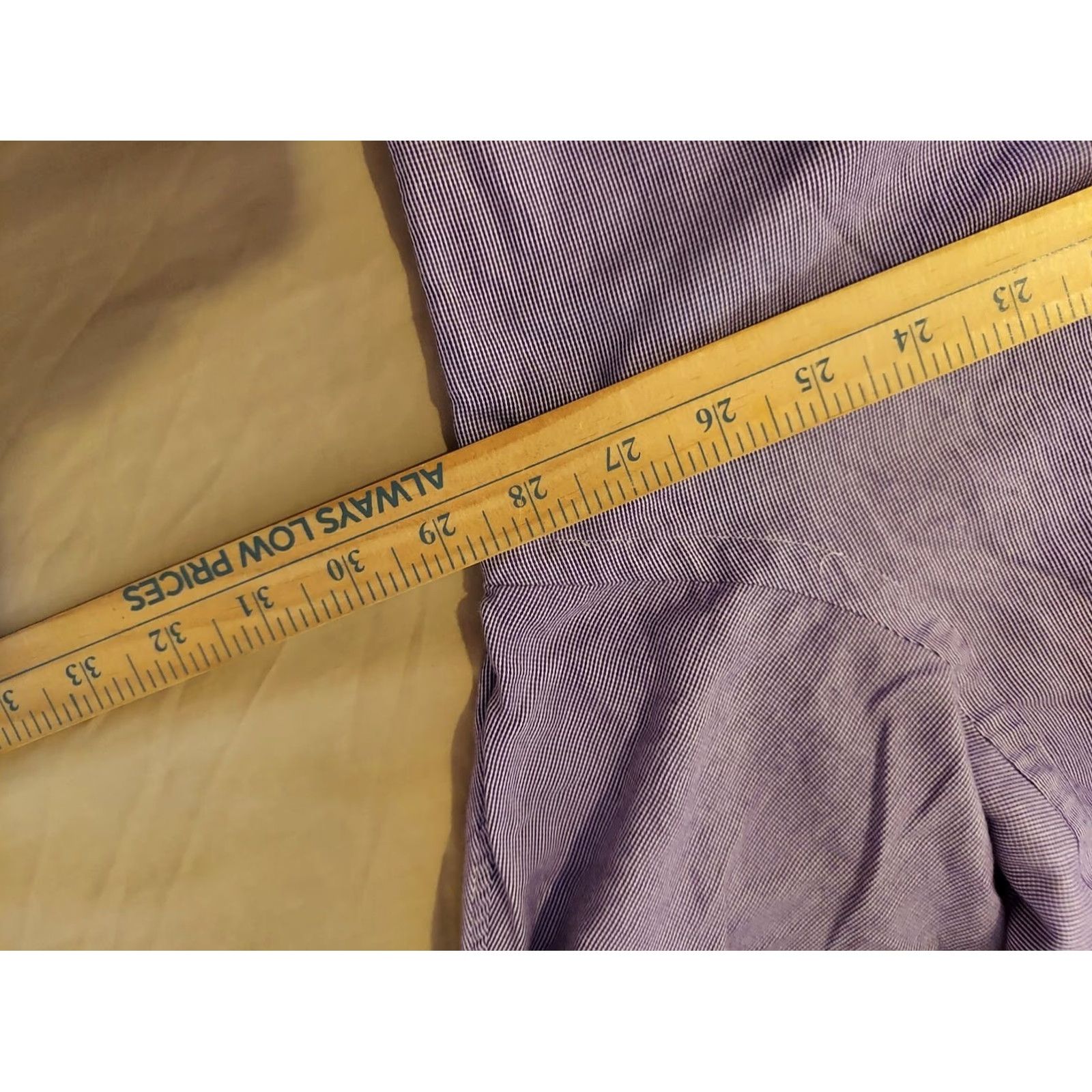 Polo Ralph Lauren VINTAGE Polo Ralph Lauren Dress Shirt 17 34 35 Purple Cotton Buttons Mens Shirt Ladies? Size 46R - 6 Thumbnail