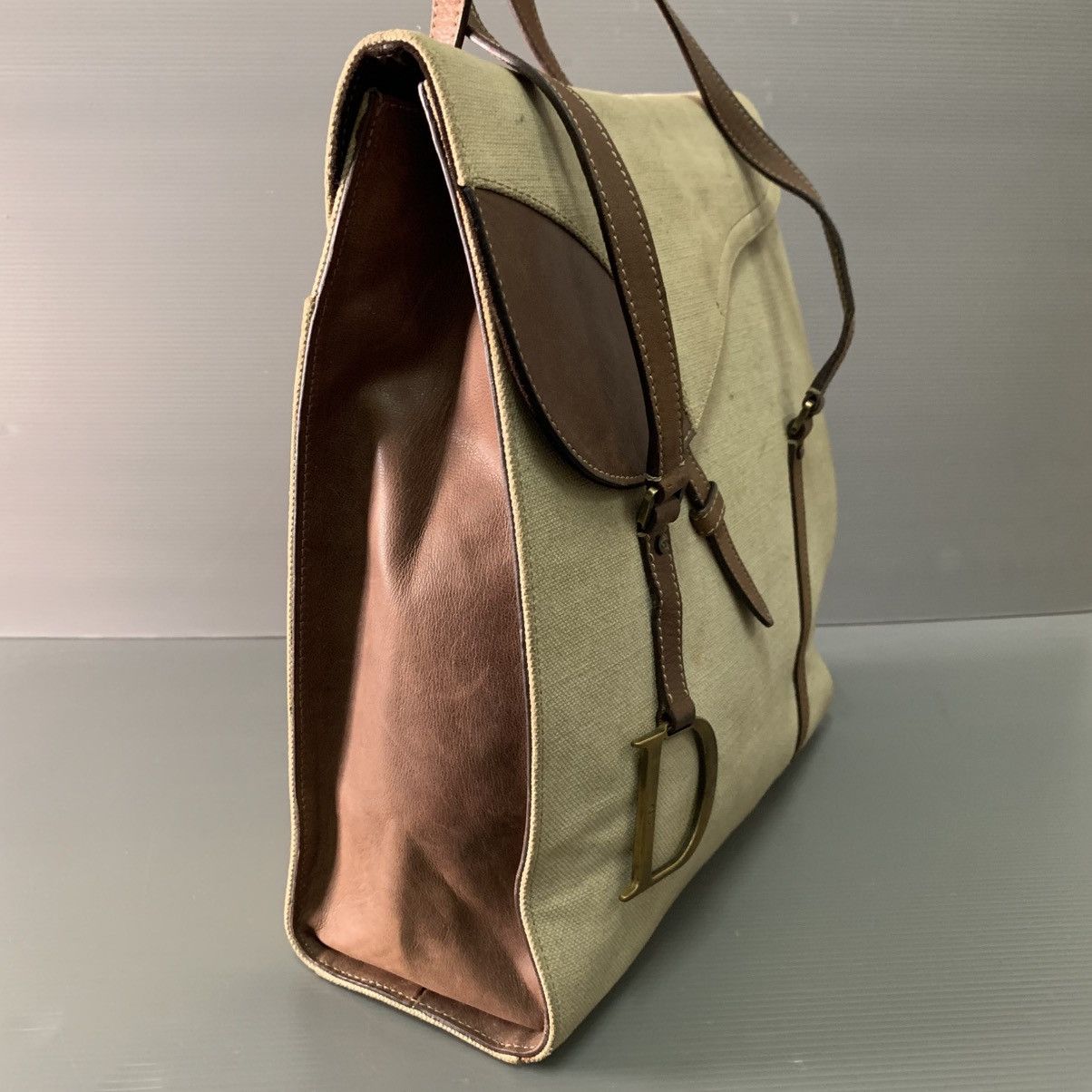 Christian Dior Monsieur Christian Dior Monogram Large Shoulder Bag Size ONE SIZE - 3 Thumbnail