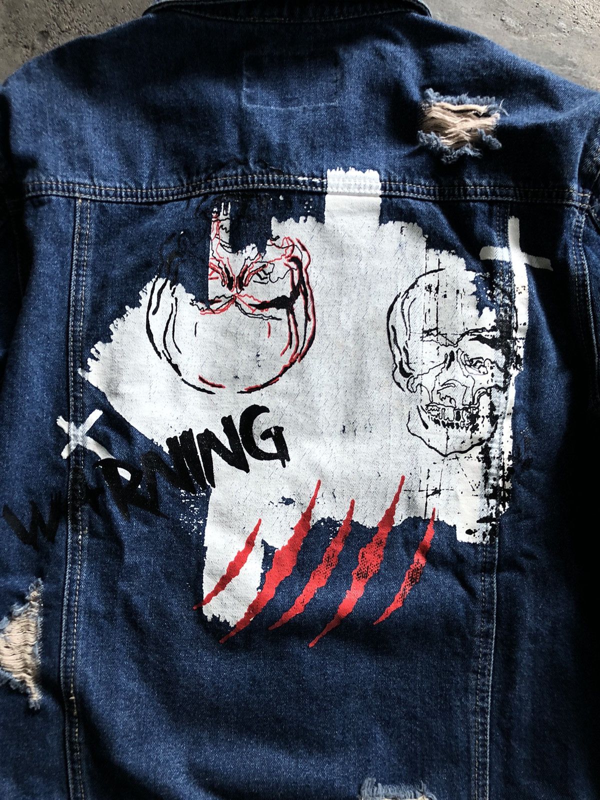 Other KAI-AAKMANN DENIM JACKET DISTRESSED Size US L / EU 52-54 / 3 - 5 Thumbnail