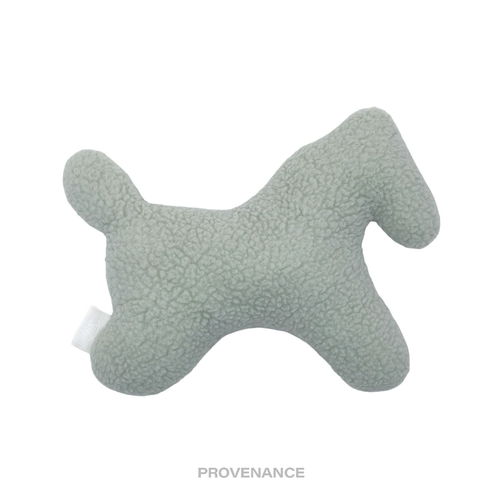 Hermes 🔴 Hermes Wool Shearling Horse Plush Toy - Powder Blue Size ONE SIZE - 2 Thumbnail