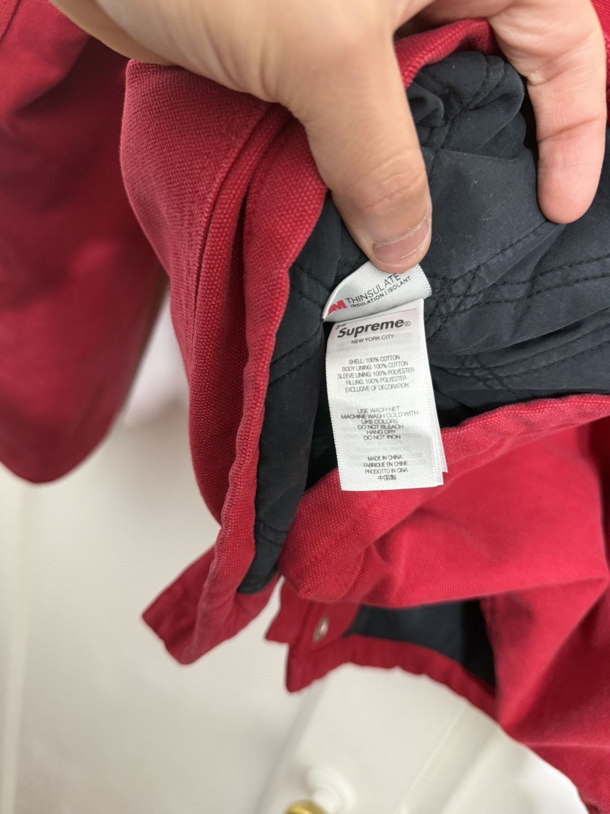 Supreme Old English Canvas Jacket Size US L / EU 52-54 / 3 - 6 Thumbnail