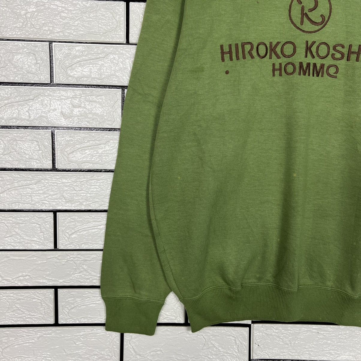 Hiroko Koshino Homme HIROKO KOSHINO HOMME Embroidered Logo Sweatshirt #4006-C182 Size US M / EU 48-50 / 2 - 6 Thumbnail