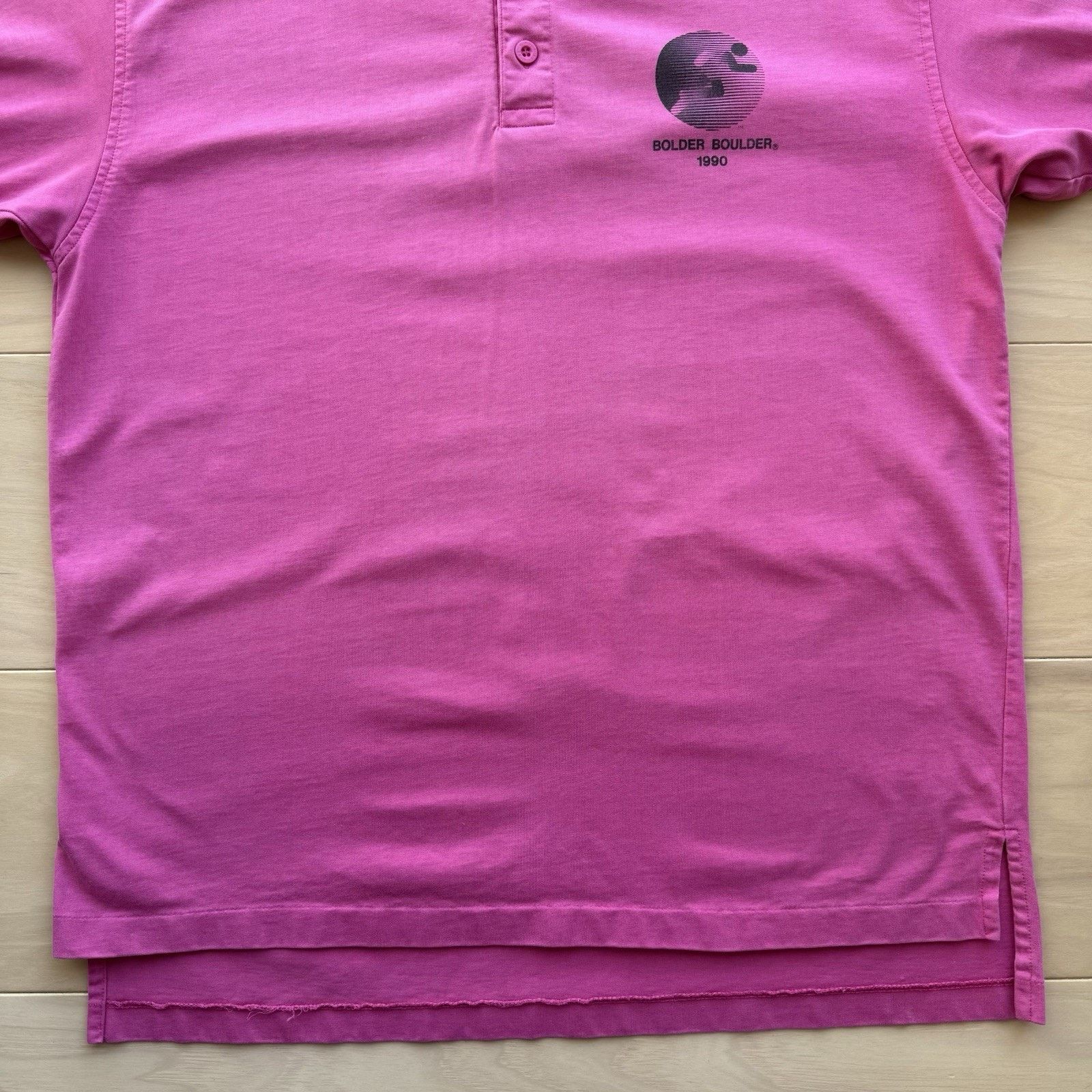 Nike Vintage Nike Polo Shirt L Pink 90s Boulder Boulder Memorial Size US L / EU 52-54 / 3 - 4 Thumbnail