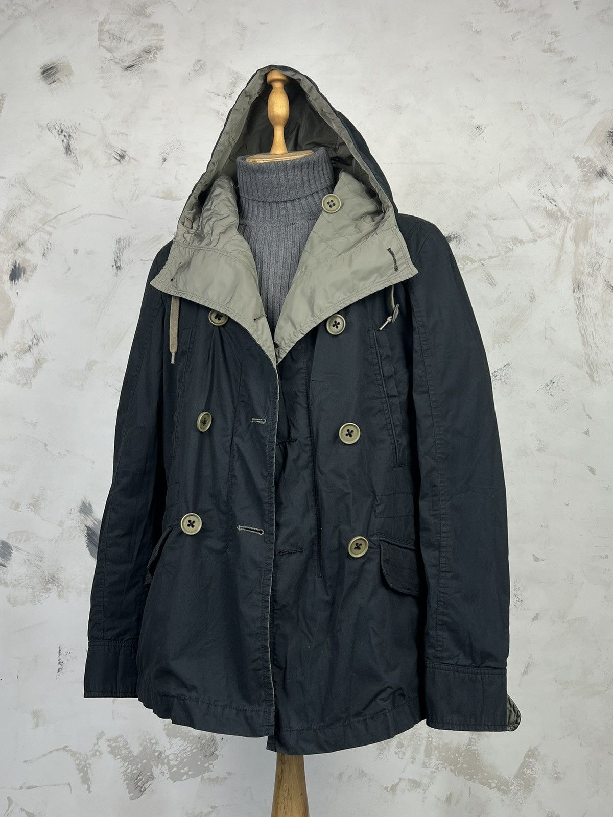 Diesel Vintage Diesel Reversible Parka Jacket Size M - L Size US L / EU 52-54 / 3 - 2 Thumbnail