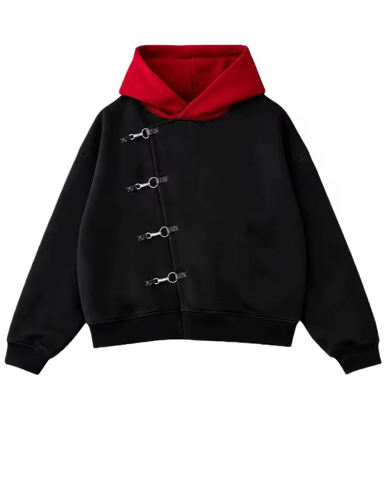Japanese Brand Japanese Style Itadori Oversized Button Hoodie Jacket Size US L / EU 52-54 / 3 - 1 Thumbnail