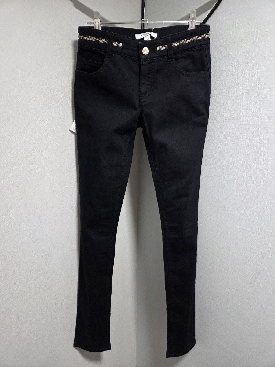 Givenchy Givenchy 지퍼디테일 논워시 데님 Size 24" / US 00 / IT 34 - 1 Thumbnail