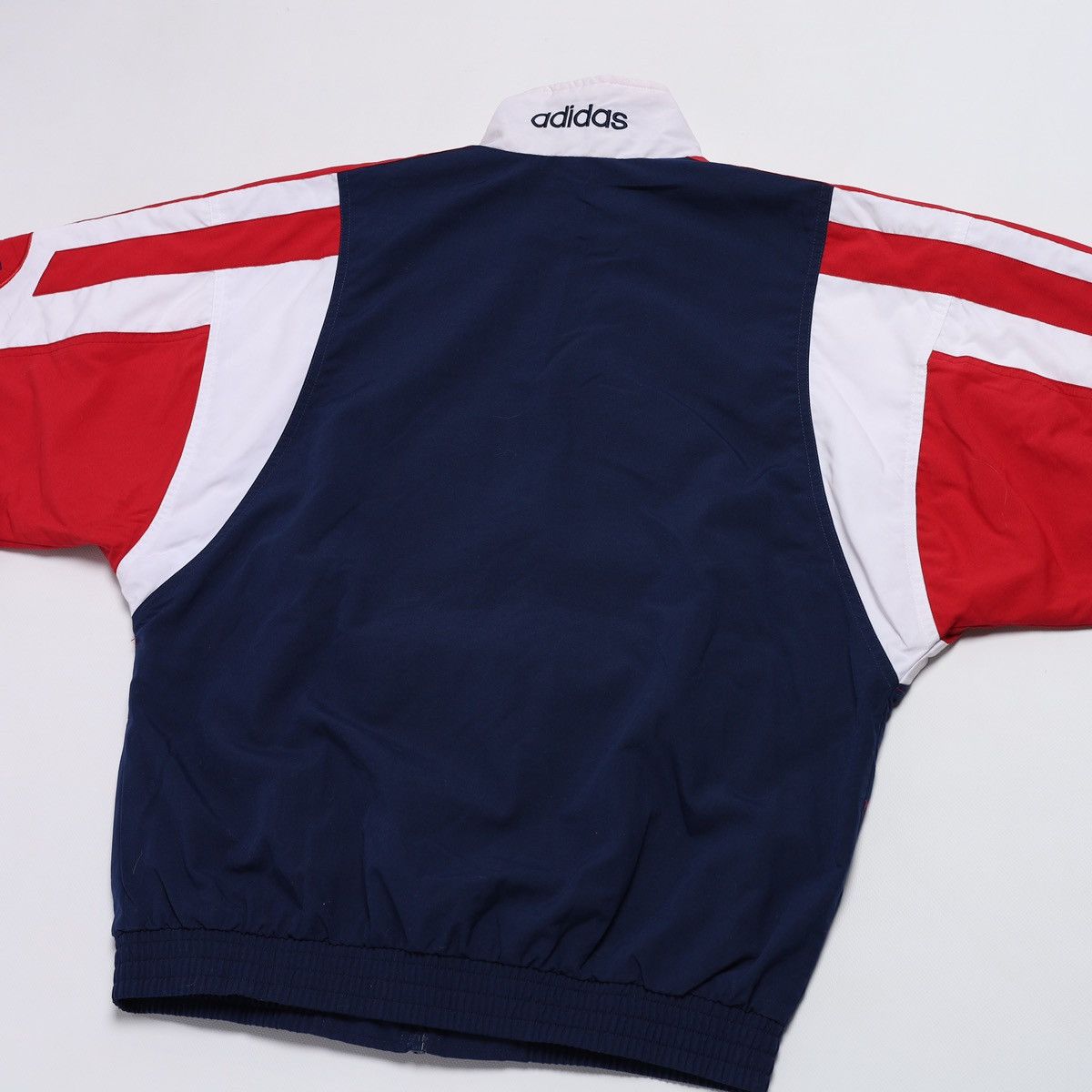 Adidas Vintage Adidas Zip Track Top Light Jacket 90s Red Blue Size US M / EU 48-50 / 2 - 15 Thumbnail