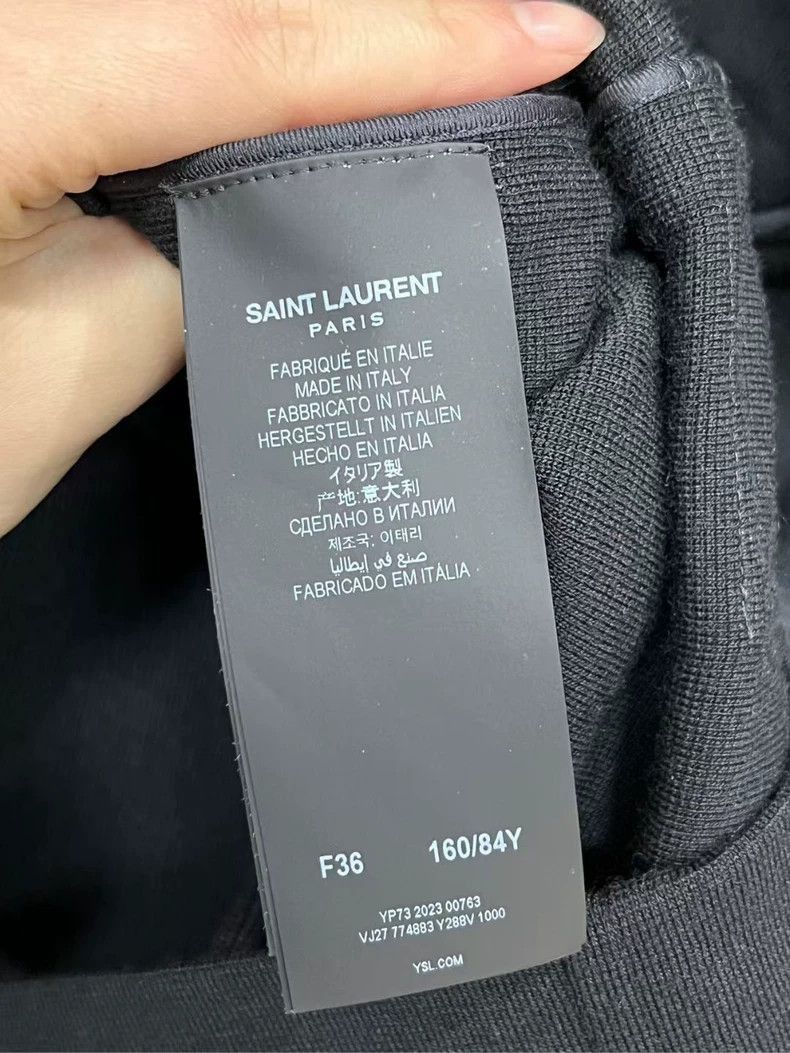 Saint Laurent Paris Saint Laurent Double-2507 Size US S / EU 44-46 / 1 - 3 Thumbnail