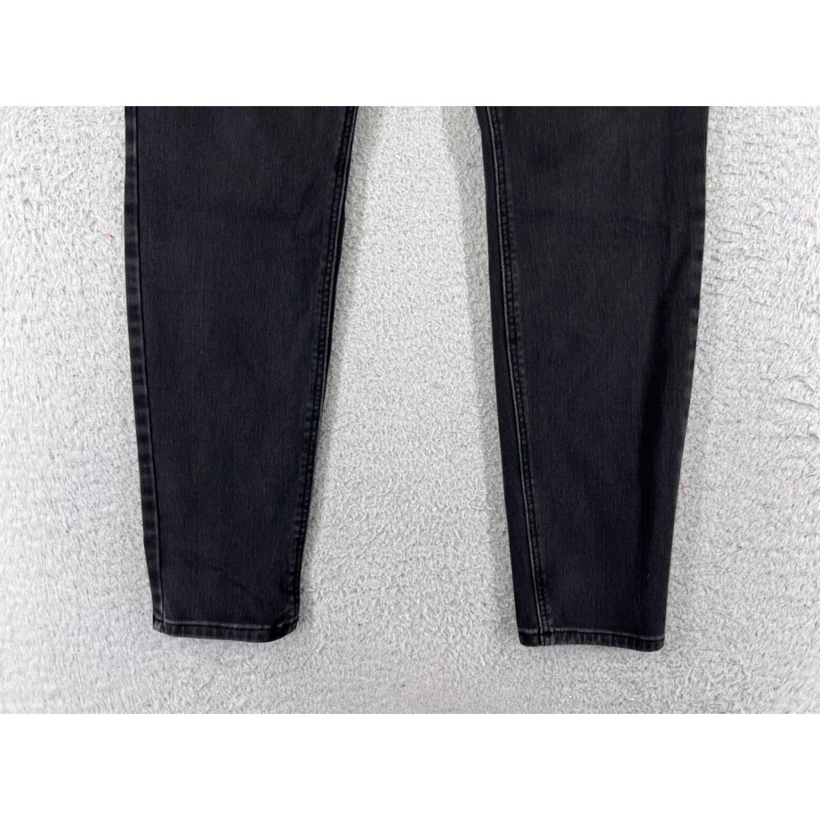 Old Navy Old Navy Pants Womens 10 Black Denim Jeans Rockstar High Rise Super Skinny 30x27 Size 32" / US 10 / IT 46 - 2 Thumbnail