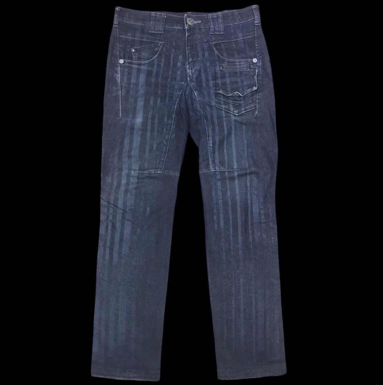 Designer × Marithe + Francois Girbaud 💥DESIGNER💥MFG Vertical Motives Multipockets Pant Size US 34 / EU 50 - 3 Thumbnail