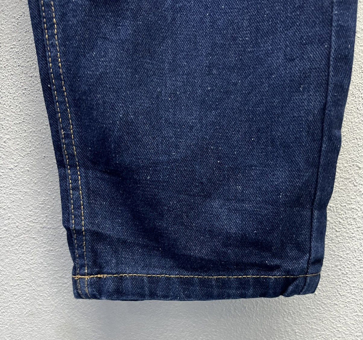 Asos × Vintage ASOS Denim Overalls - Dark Wash - UK 8 / US 4 / EU 36 Size US 30 / EU 46 - 13 Thumbnail