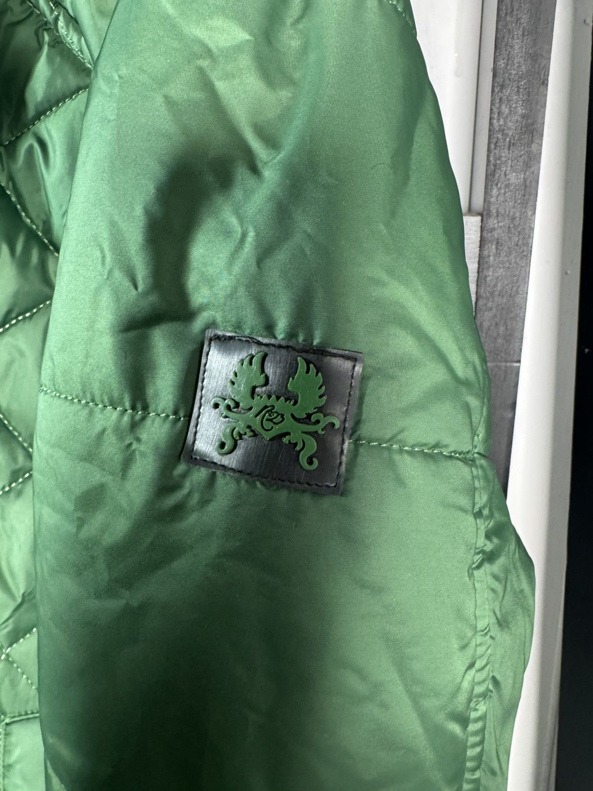 RNT23 RNT23 JEANS Insulated Black/Green Quilted Bomber, Medium Size US M / EU 48-50 / 2 - 4 Thumbnail