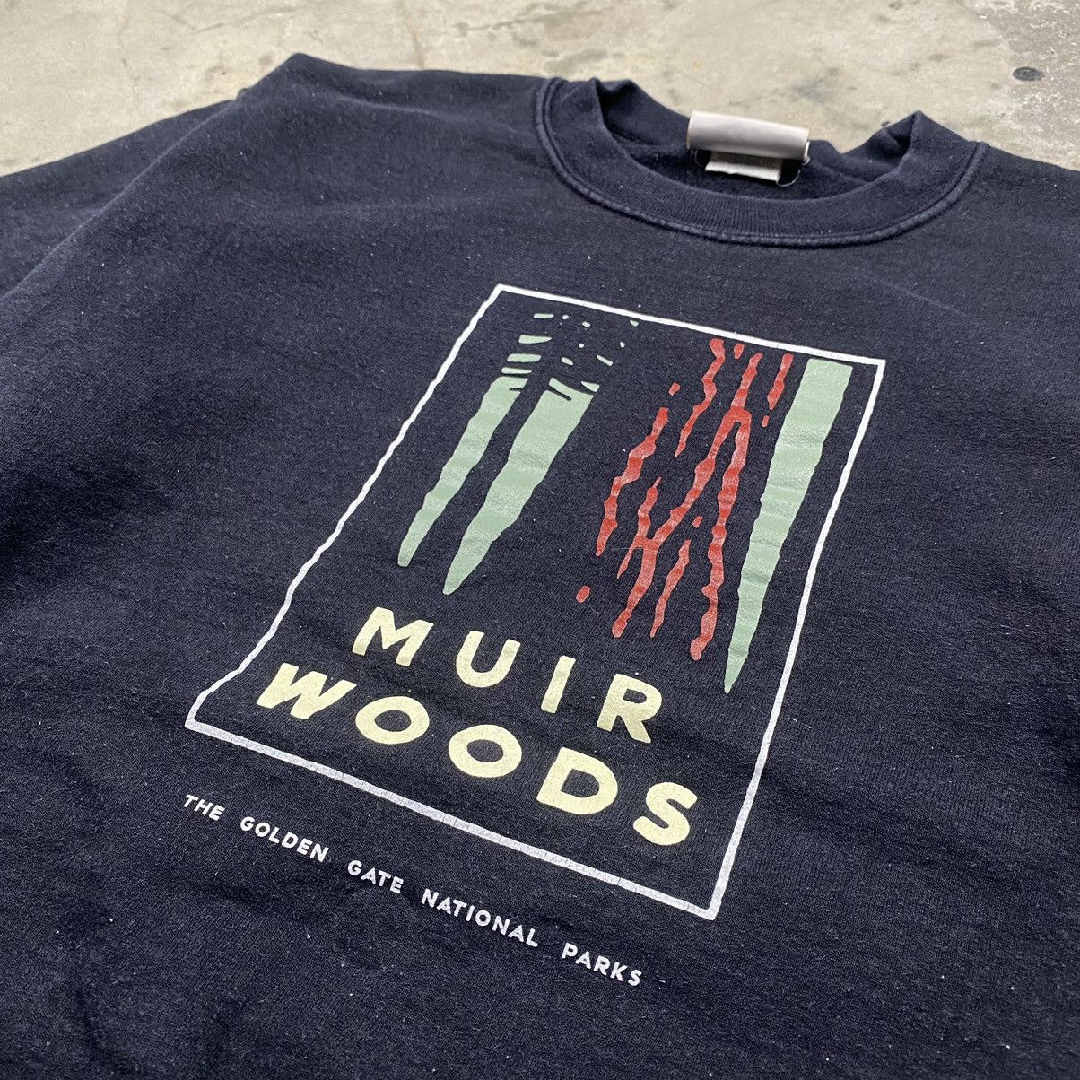 Habitat × Hanes × Vintage y2k Muir Woods National Parks Heavyweight Crewneck Size US S / EU 44-46 / 1 - 2 Thumbnail