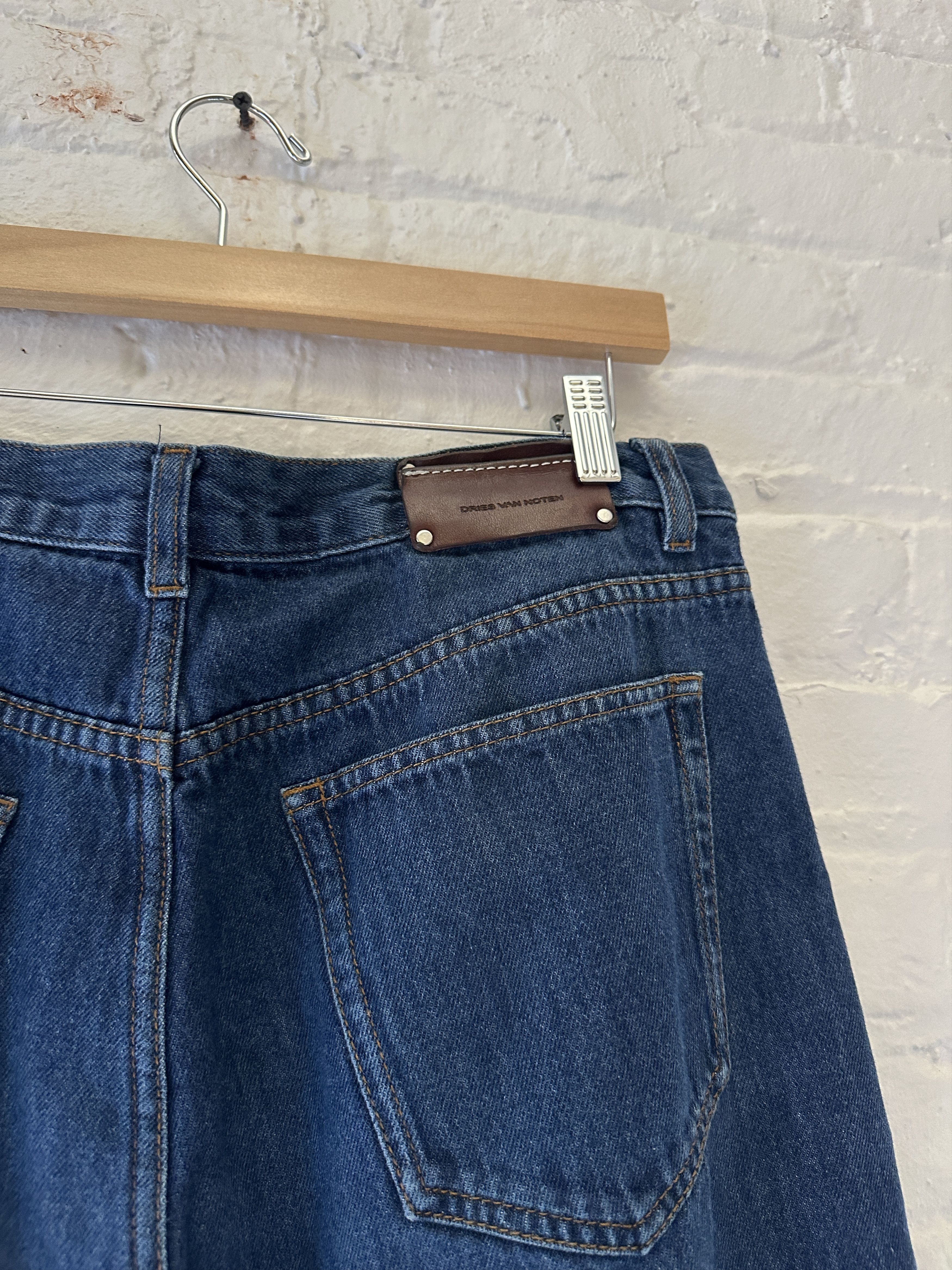 Dries Van Noten Dries Van Noten Straight Leg Jeans Size US 32 / EU 48 - 4 Thumbnail