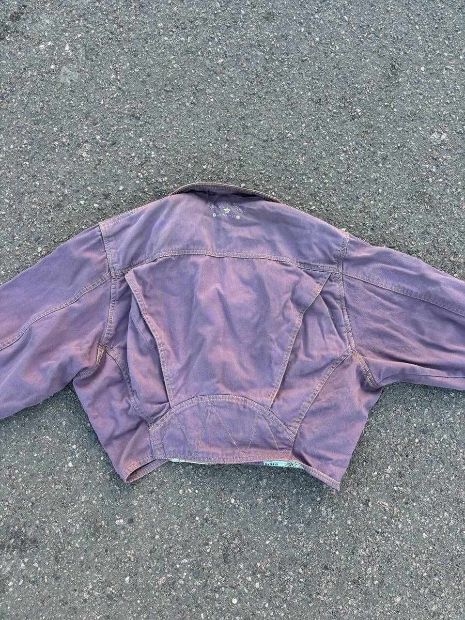 Japanese Brand × Vintage Vintage Y2K Batwing Cropped Motorcycle Avantgarde Jacket Size M / US 6-8 / IT 42-44 - 14 Thumbnail