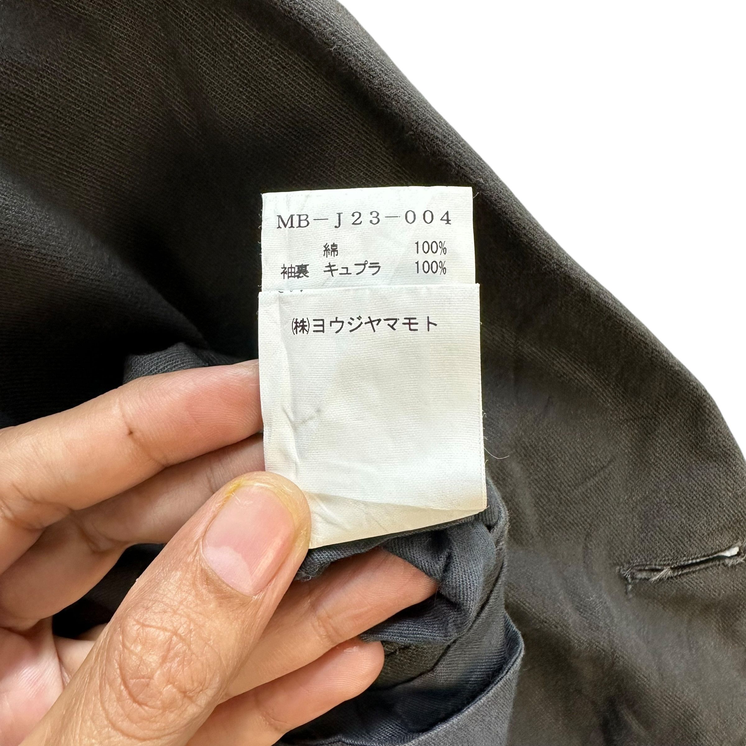 Y's Y's Single Button Trench Coat Jacket Avant Garde #A51-1184 Size US L / EU 52-54 / 3 - 13 Thumbnail