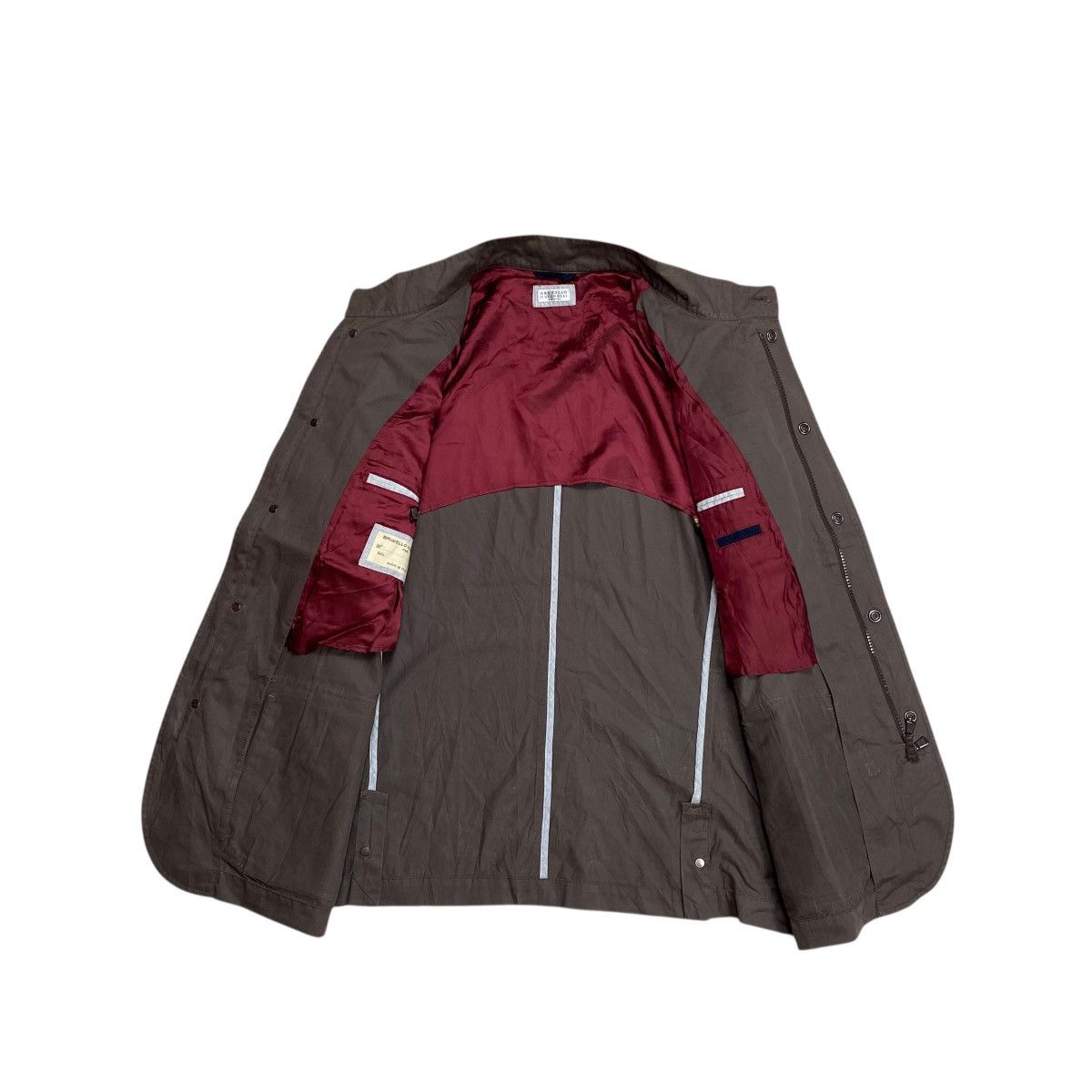 Brunello Cucinelli Brunello Cucinelli Military Parka Jacket Size US M / EU 48-50 / 2 - 3 Thumbnail