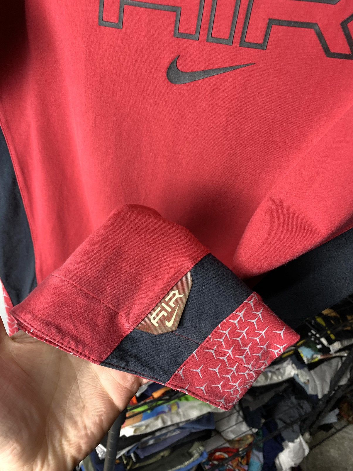 Nike Y2K 90’s Vintage Nike Air Tee T Shirt Tn Zm Hype Size US L / EU 52-54 / 3 - 7 Thumbnail