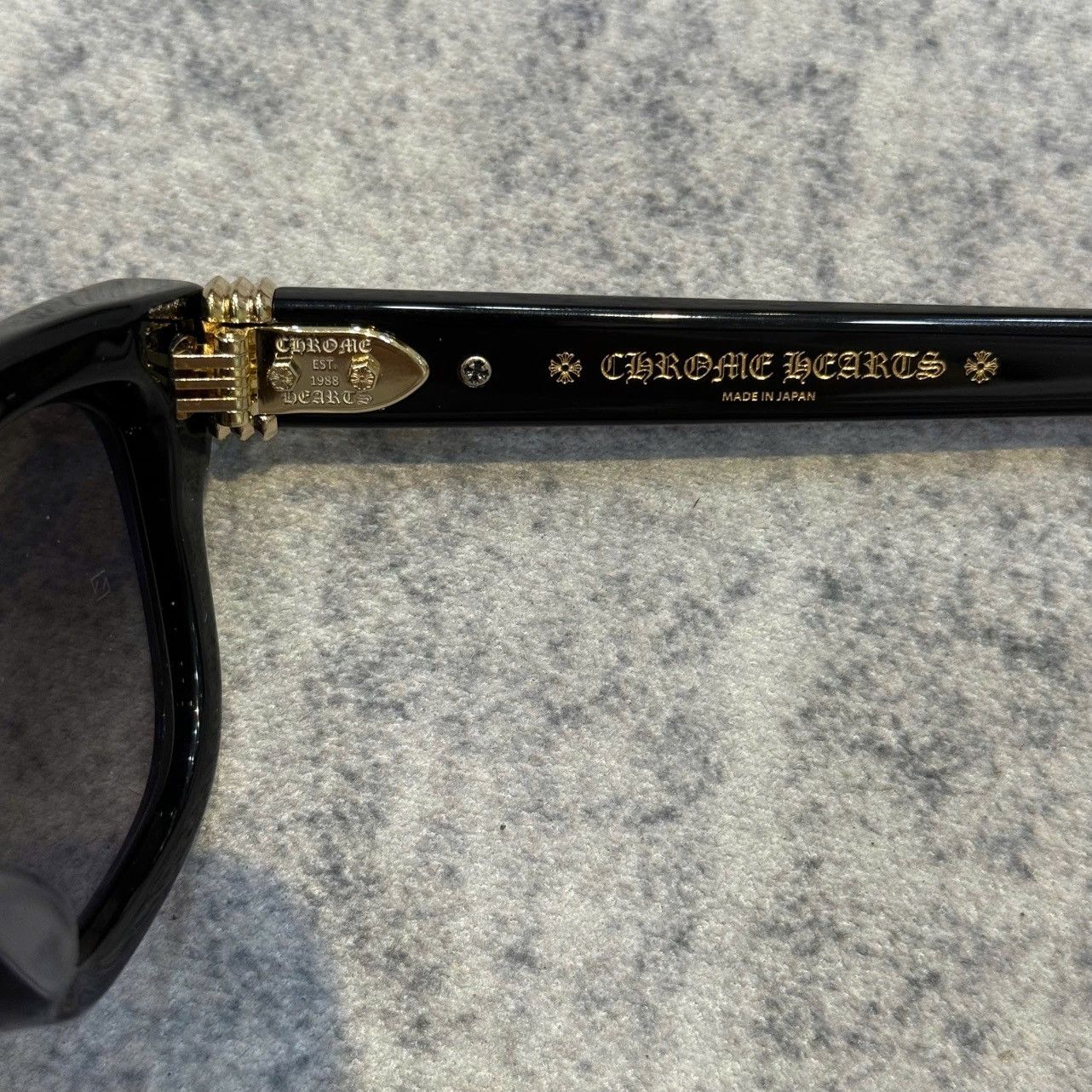 Chrome Hearts CHROME HEARTS TRITITSAGAIN BLACK/18KGP-SUN Size ONE SIZE - 6 Thumbnail