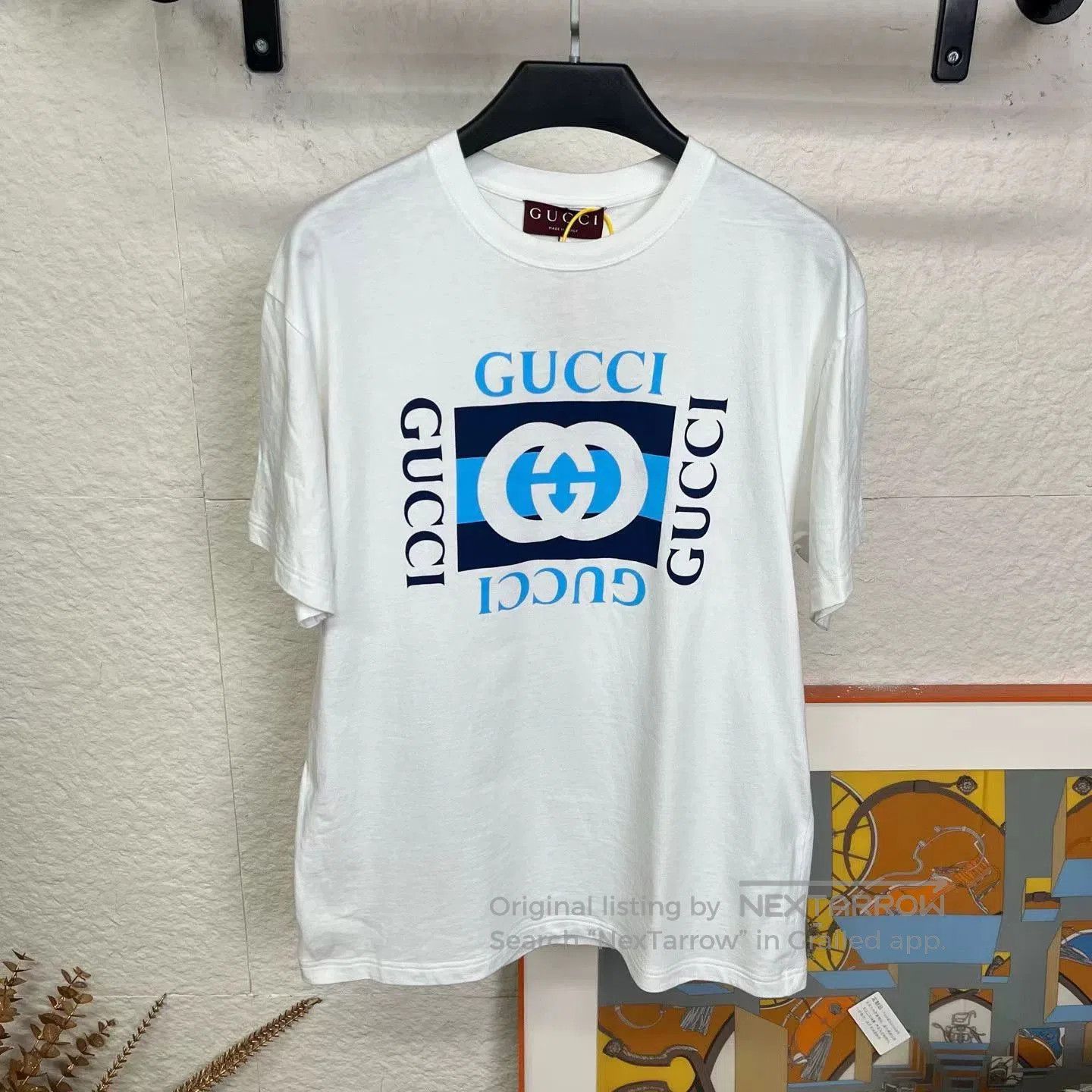 gucci square short sleeve t.