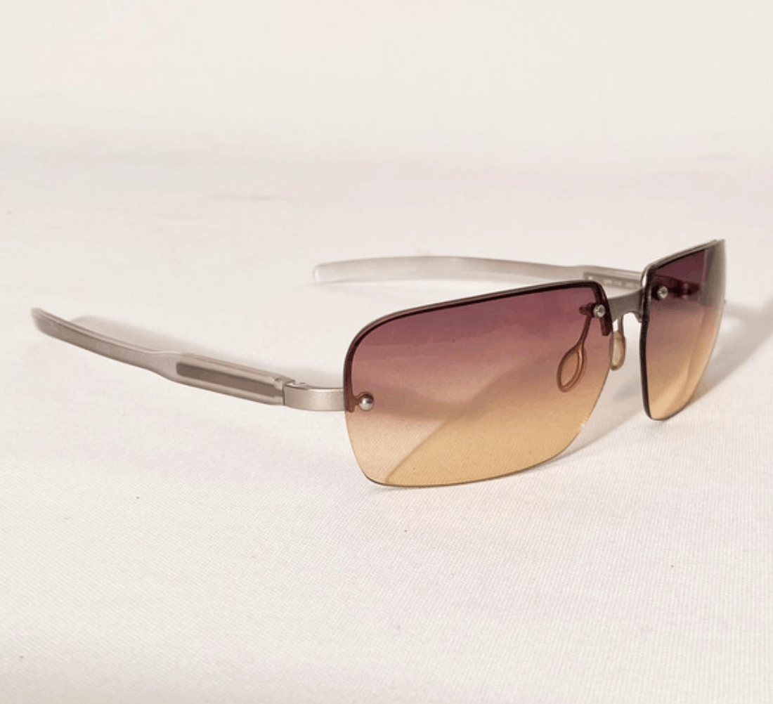 Prada PRADA Sunglasses Flame 2004 Star Mask Fire Chrome Silver Size ONE SIZE - 1 Thumbnail