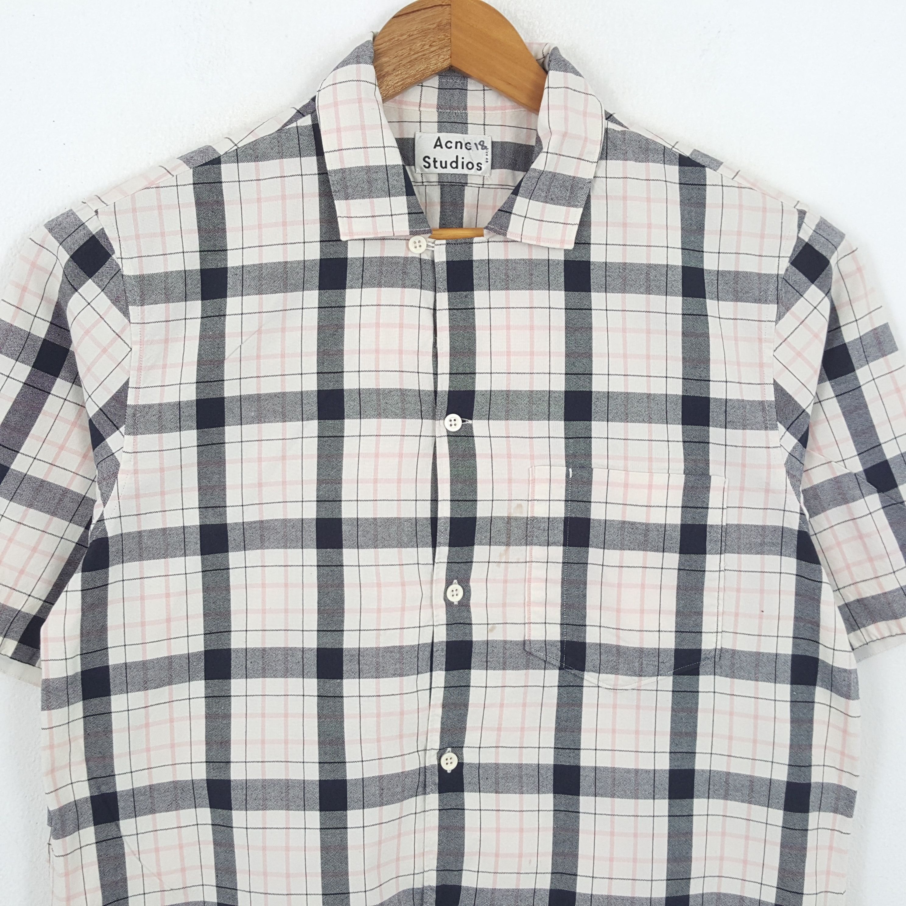 Vintage ACNE STUDIOS Fashion Brand Style Shirts