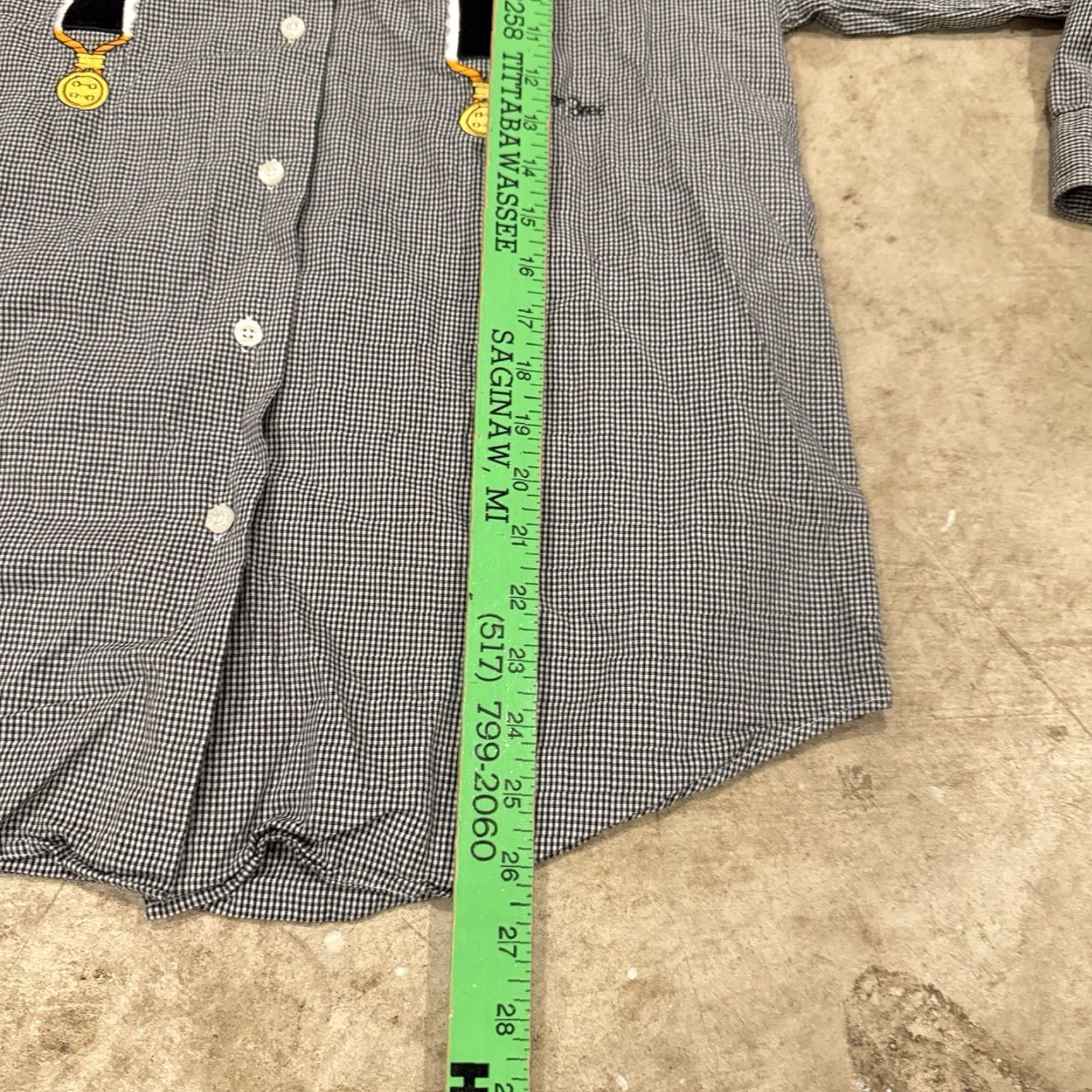 Vintage VINTAGE Looney Tunes Embroidered Long Sleeve Plaid Shirt Sz M Warner Bros Ladies Size M / US 6-8 / IT 42-44 - 6 Thumbnail