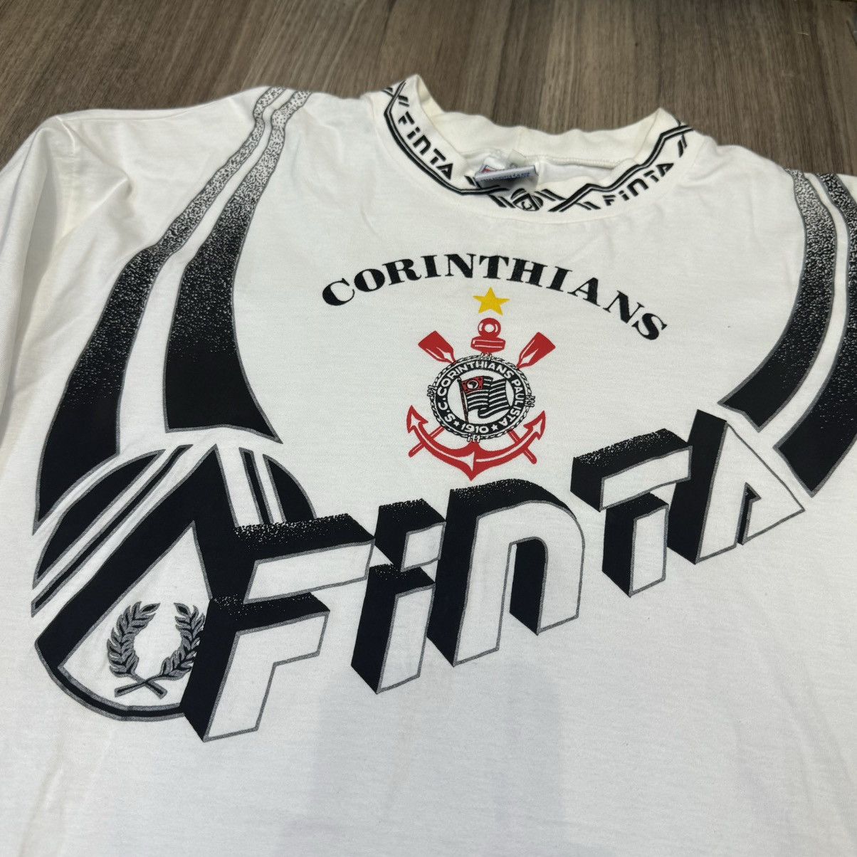 Vintage Corinthians 90s training shirt #11 Size US L / EU 52-54 / 3 - 3 Thumbnail