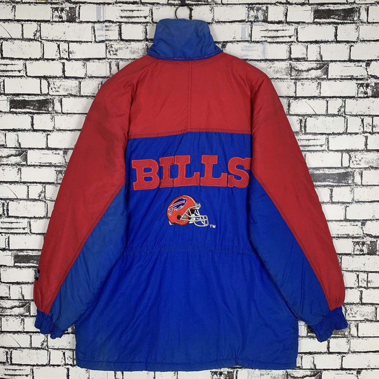 Logo 7 Vintage Logo 7 Buffalo Bills NFL Embroidered Jacket Size US M / EU 48-50 / 2 - 7 Thumbnail