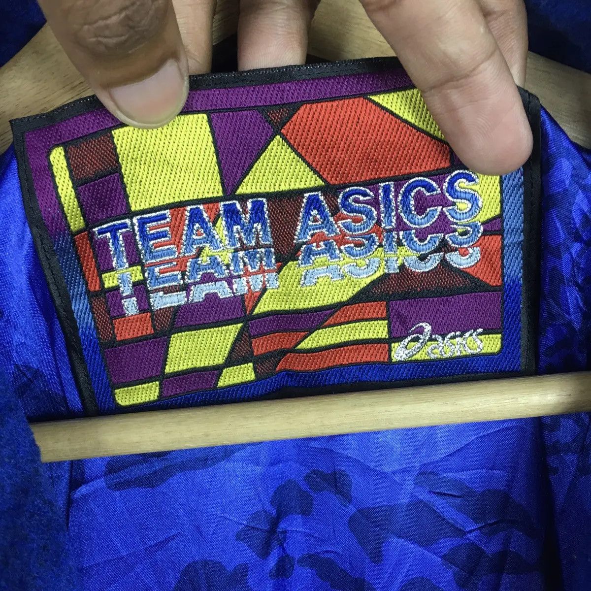 Asics × Vintage Vtg ASICS JAPAN Pop Art Rainbow Ski Winter Jacket Size L / US 10 / IT 46 - 4 Thumbnail