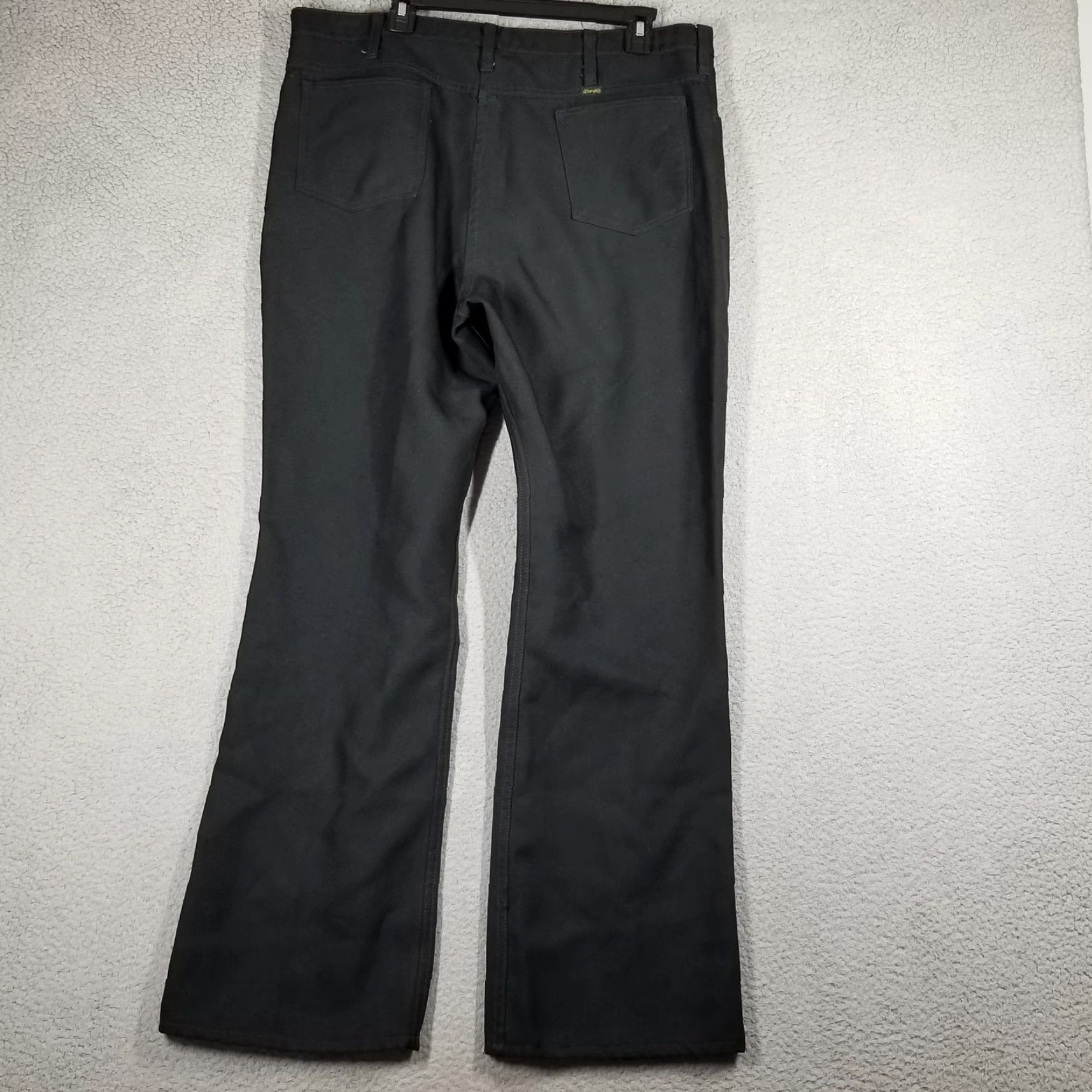 Wrangler VINTAGE Wrangler Jeans Mens 40x32 Black Western Dress Bootcut Workwear Jeans Mens 40x32 Black Bootcut Wrangler Script Logo Back Pocket Tags Shirt? Size US 40 / EU 56 - 6 Thumbnail